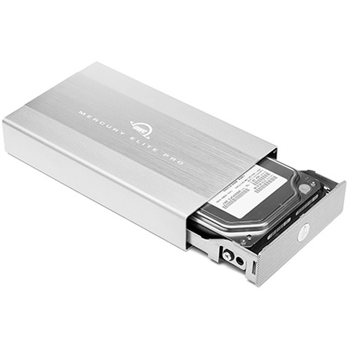 OWC 16TB Mercury Elite Pro desktop external hard drive with all-metal enclosure — view 5