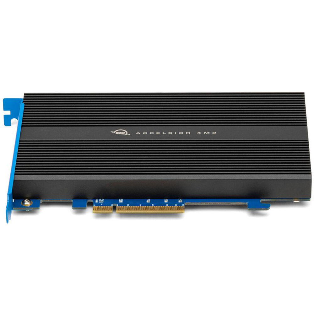 OWC Accelsior 4M2 2TB NVMe PCIe 3.0 x8 add-in card for high-performance storage — view 4