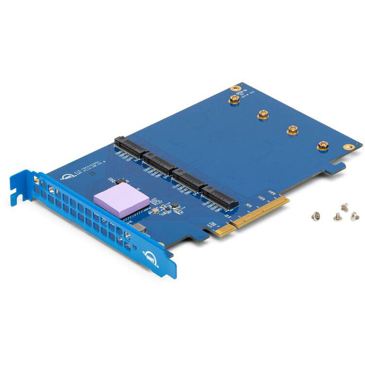 OWC Accelsior 4M2 2TB NVMe PCIe 3.0 x8 add-in card for high-performance storage — view 9