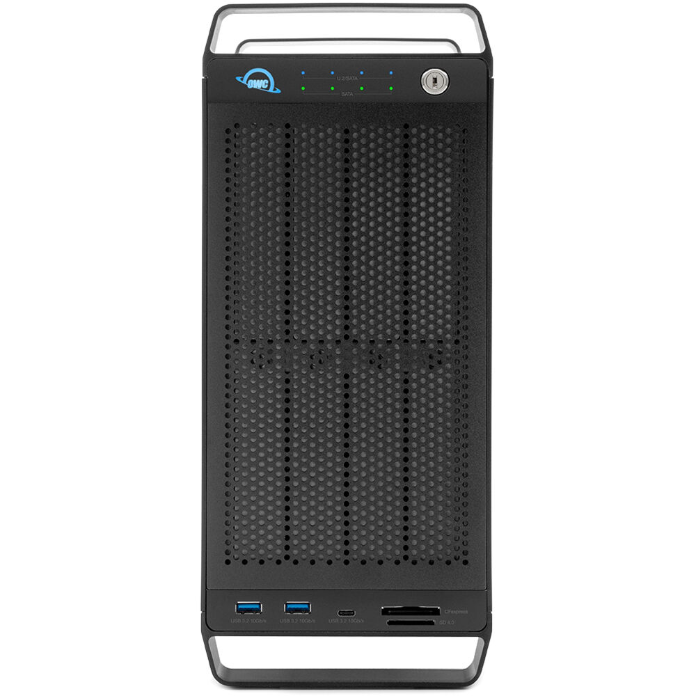 OWC ThunderBay Flex 8 96TB storage dock and PCIe expansion solution with Thunderbolt 40Gb/s — view 2