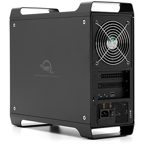 OWC ThunderBay Flex 8 160TB hardware RAID storage dock and PCIe expansion enclosure — view 4
