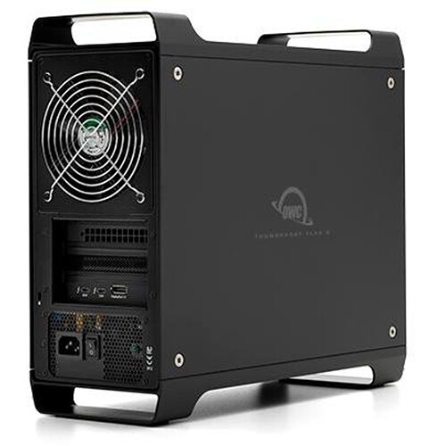 OWC ThunderBay Flex 8 160TB hardware RAID storage dock and PCIe expansion enclosure — view 6
