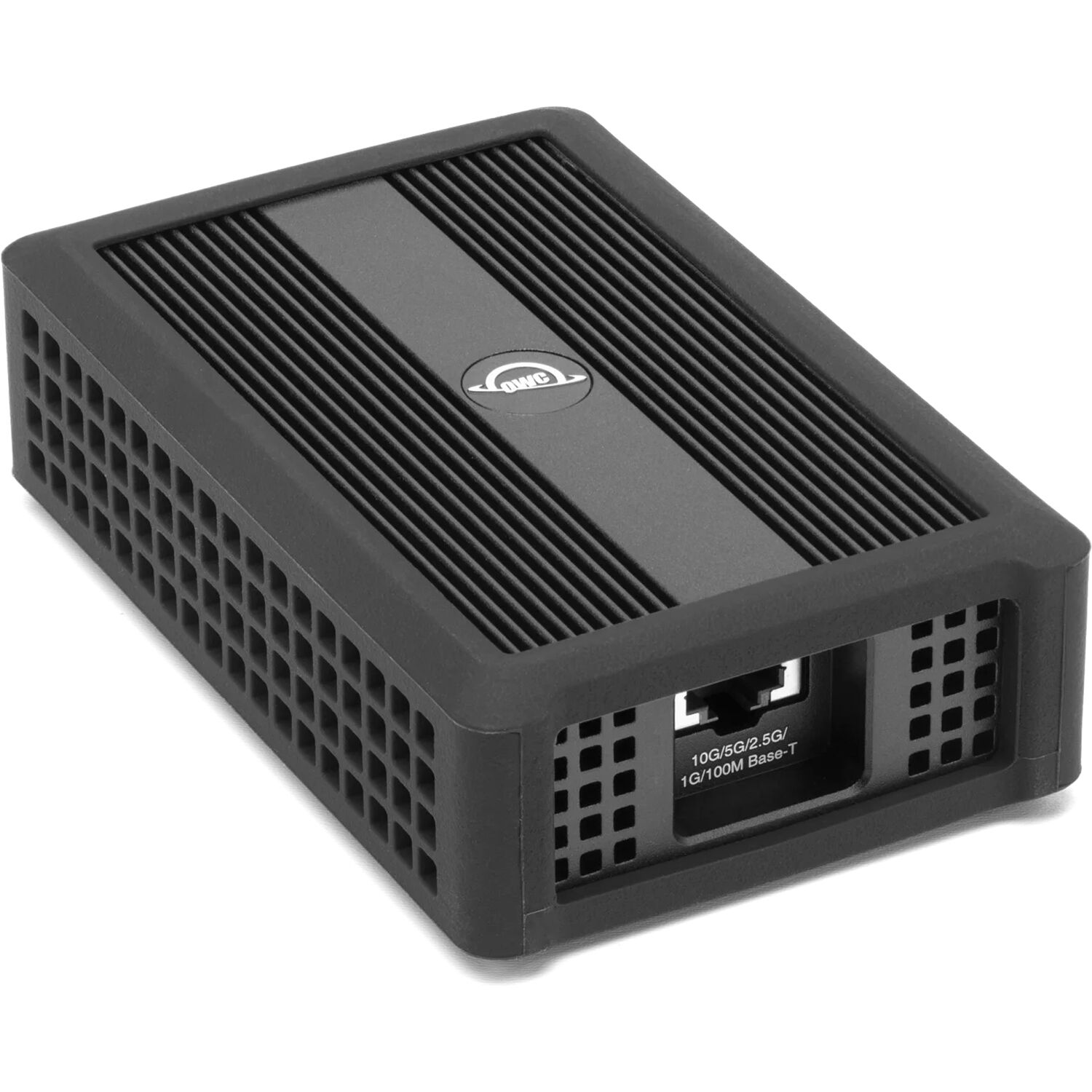 OWC Thunderbolt 4 10G Ethernet Adapter with RJ45 port for high-speed wired networking — view 2