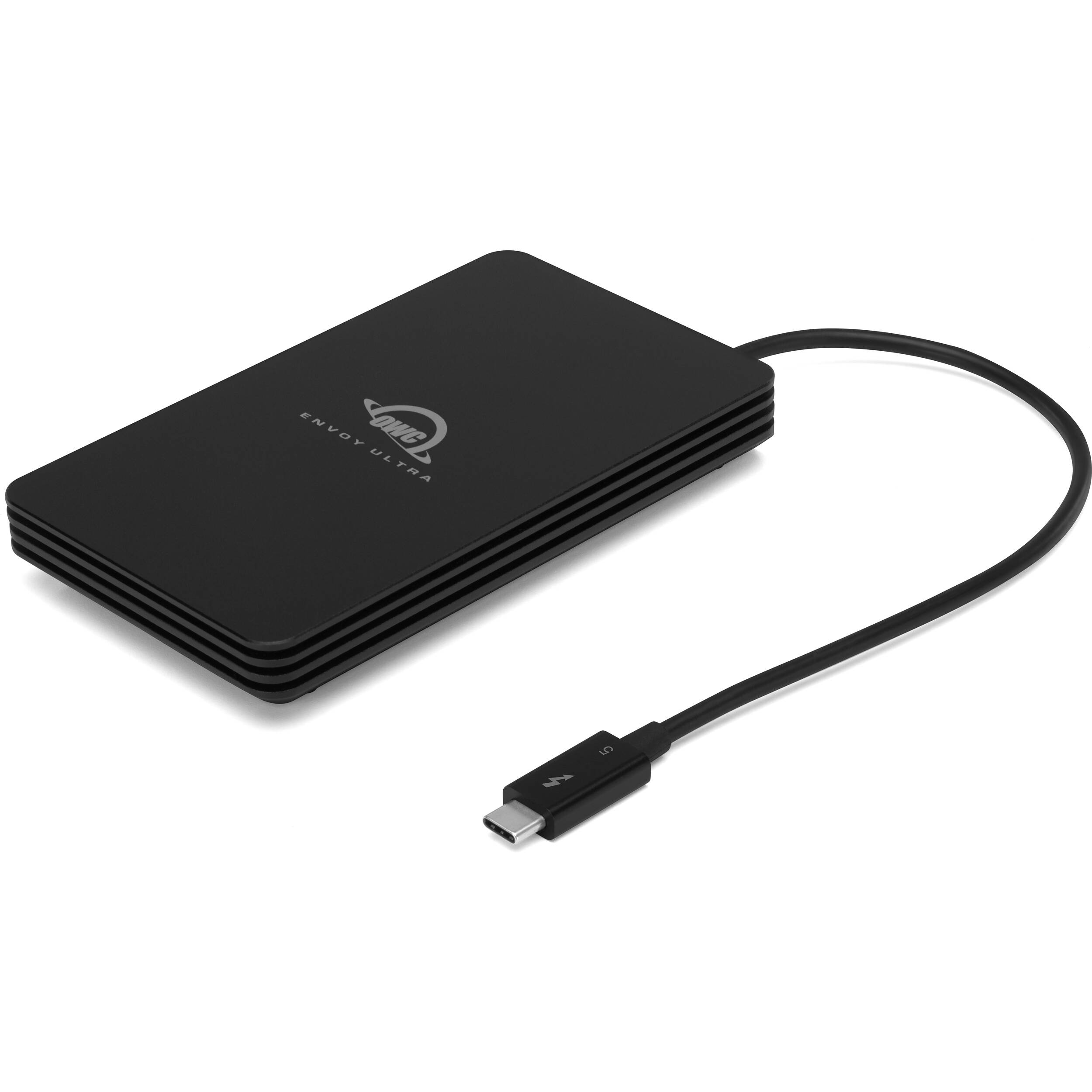 OWC 2TB Envoy Ultra portable SSD with Thunderbolt 5 cable and rugged IP66 protection — view 3