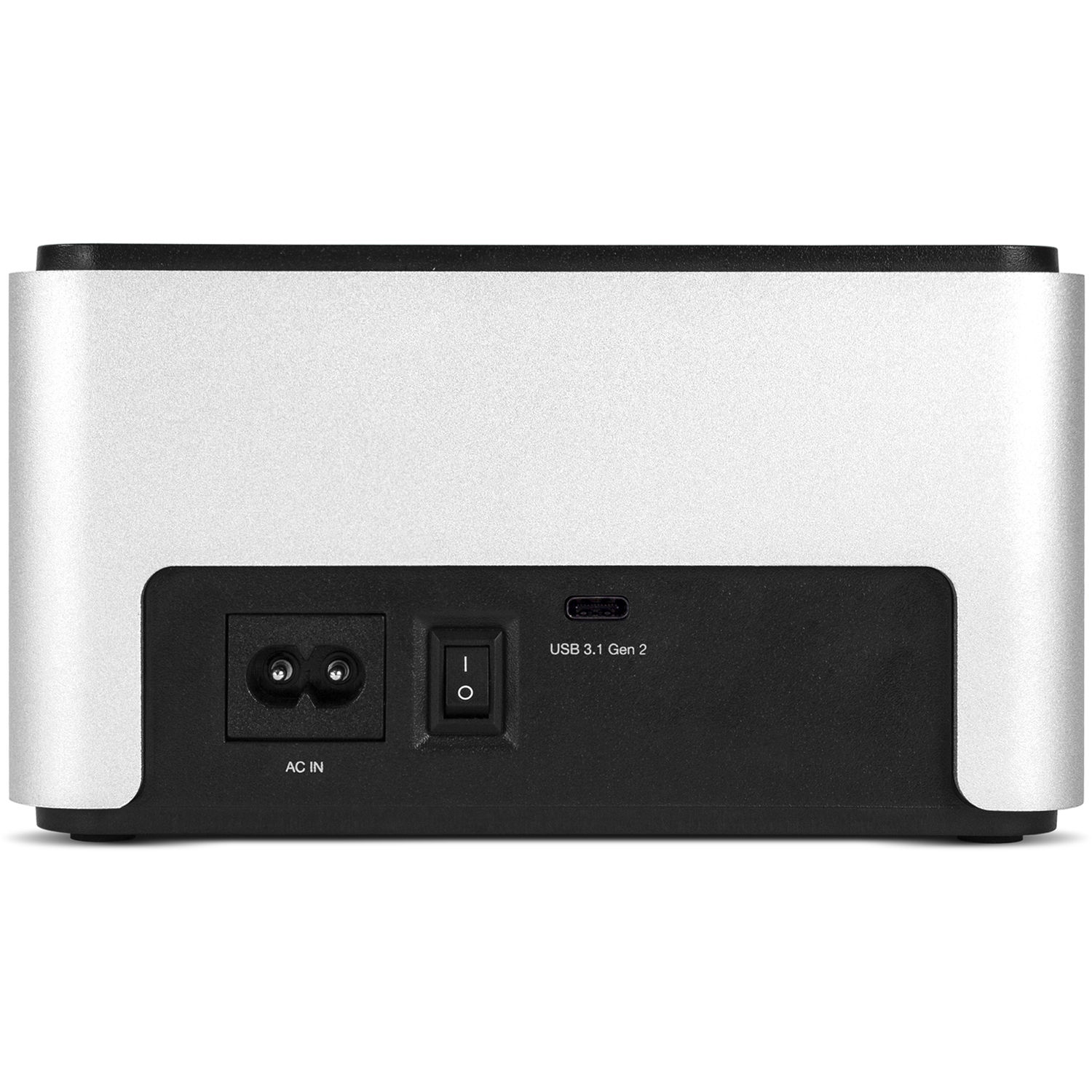 OWC Drive Dock USB 10Gb/s Dual bay SATA drive dock for 2.5-inch and 3.5-inch drives — view 3