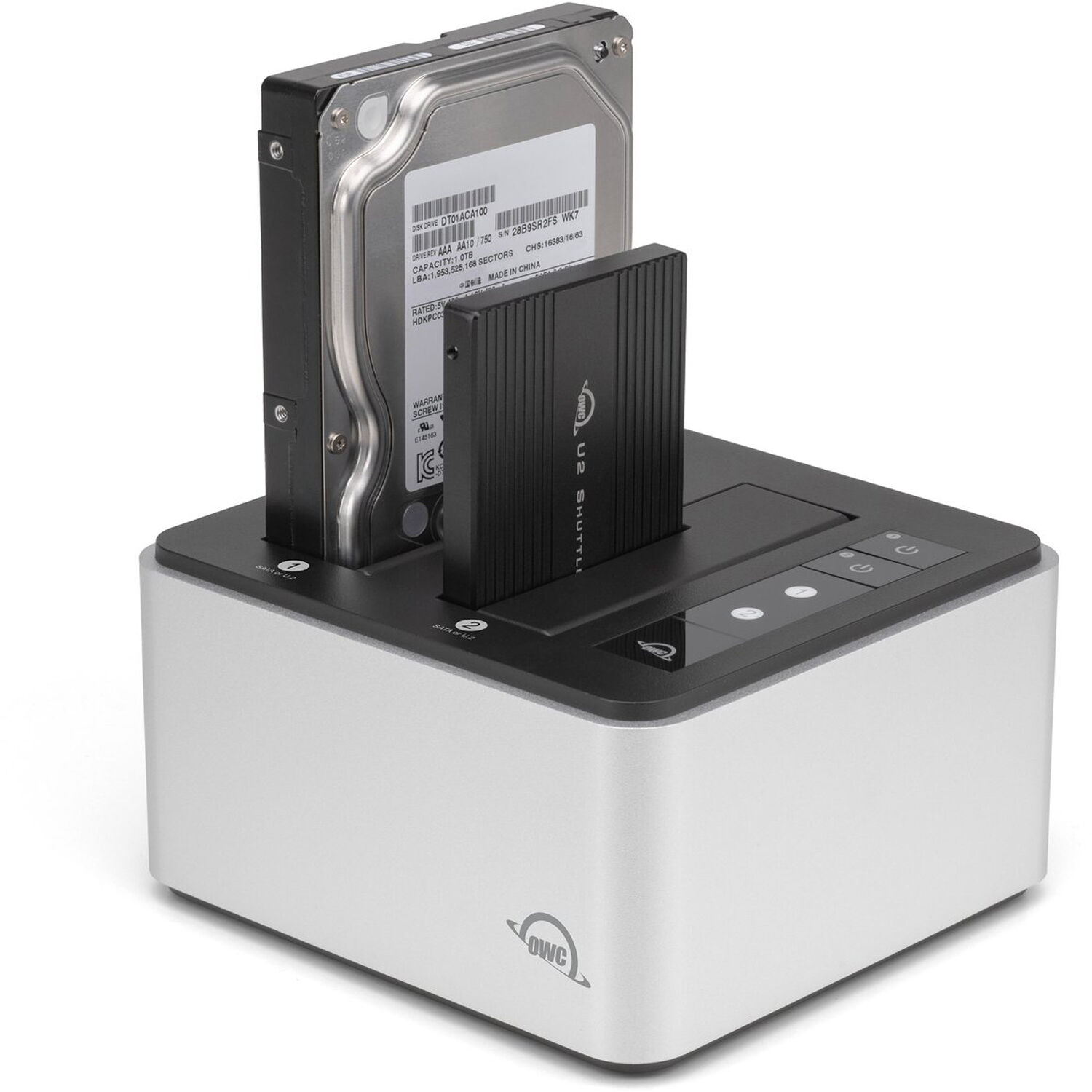 OWC Drive Dock SATA 600 PCI E external dock for 2.5-inch and 3.5-inch SATA drives — view 5