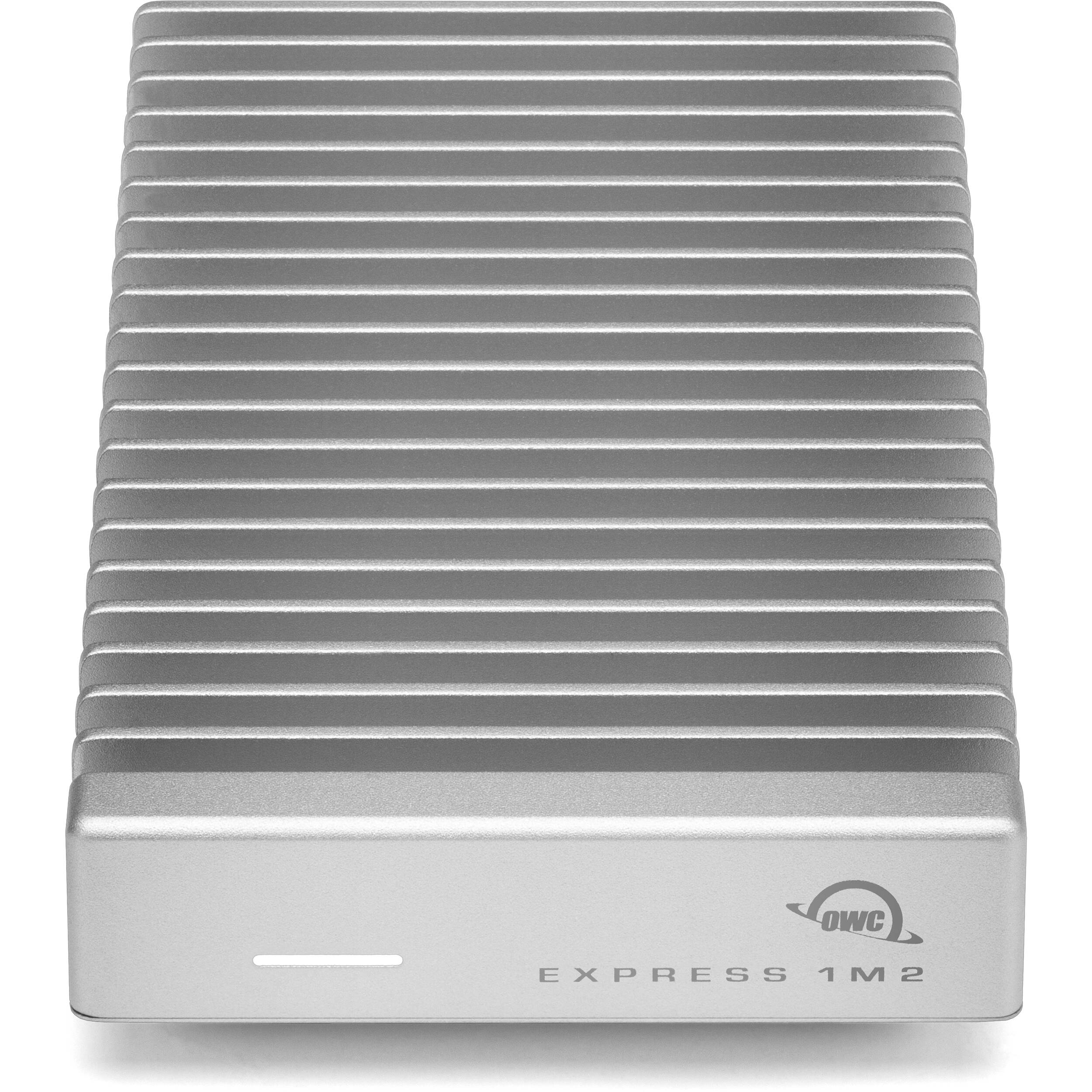 OWC Express 1M2 Enclosr portable NVMe enclosure with USB4 and Thunderbolt support — view 2