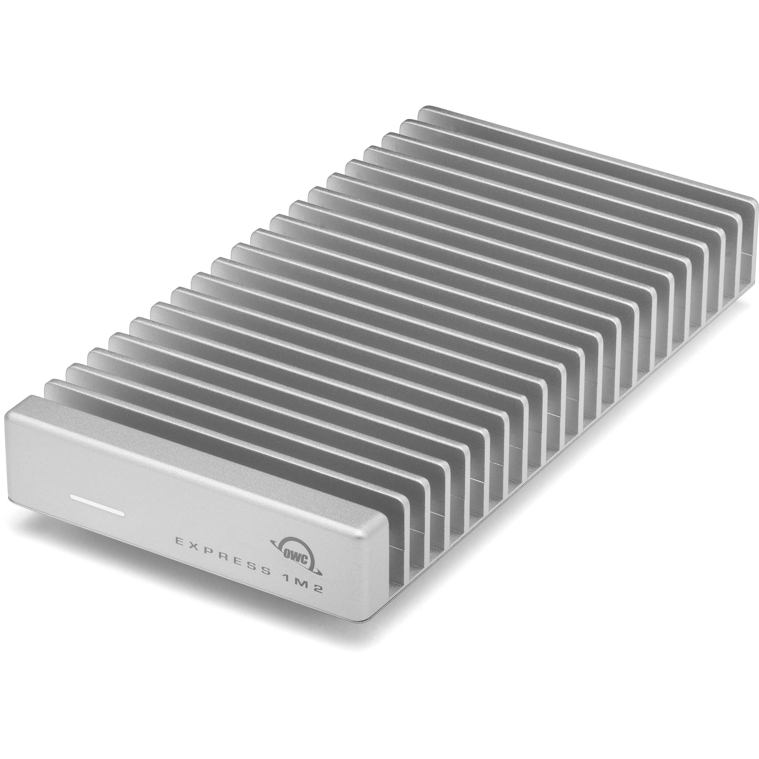 OWC Express 1M2 Enclosr portable NVMe enclosure with USB4 and Thunderbolt support — view 3
