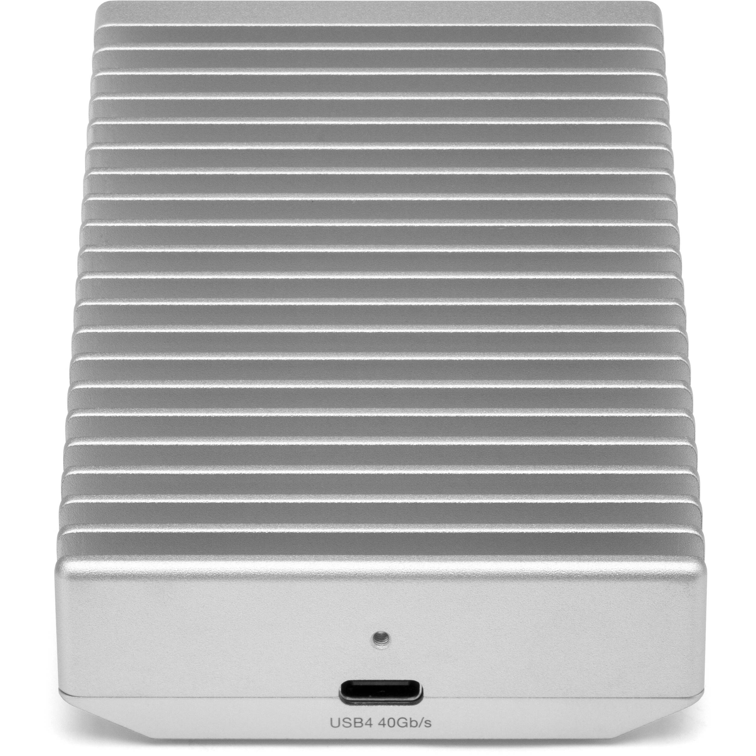 OWC Express 1M2 Enclosr portable NVMe enclosure with USB4 and Thunderbolt support — view 5