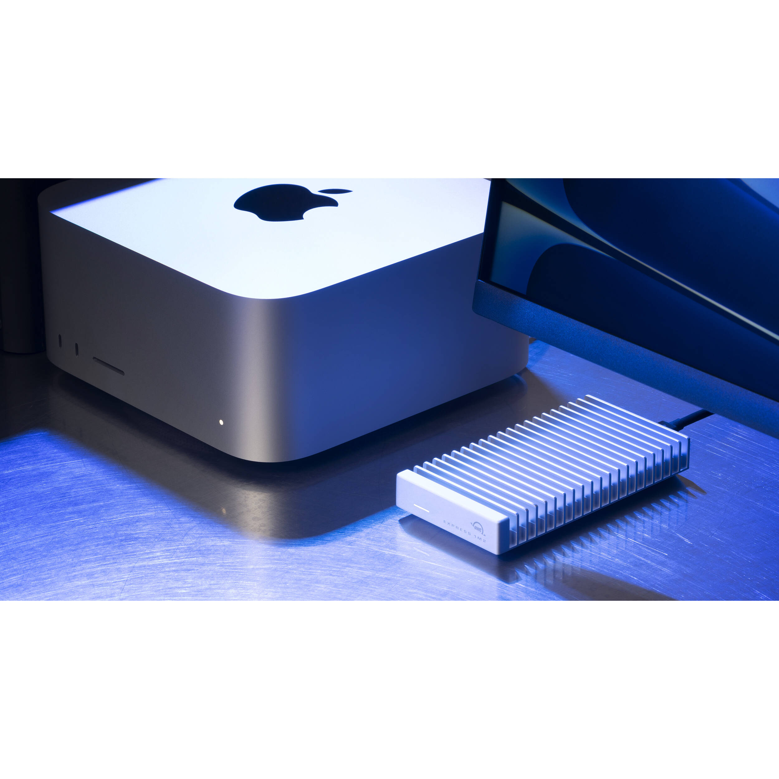 OWC 2TB Express 1M2 USB4 external SSD with aluminum enclosure for fast portable storage — view 10