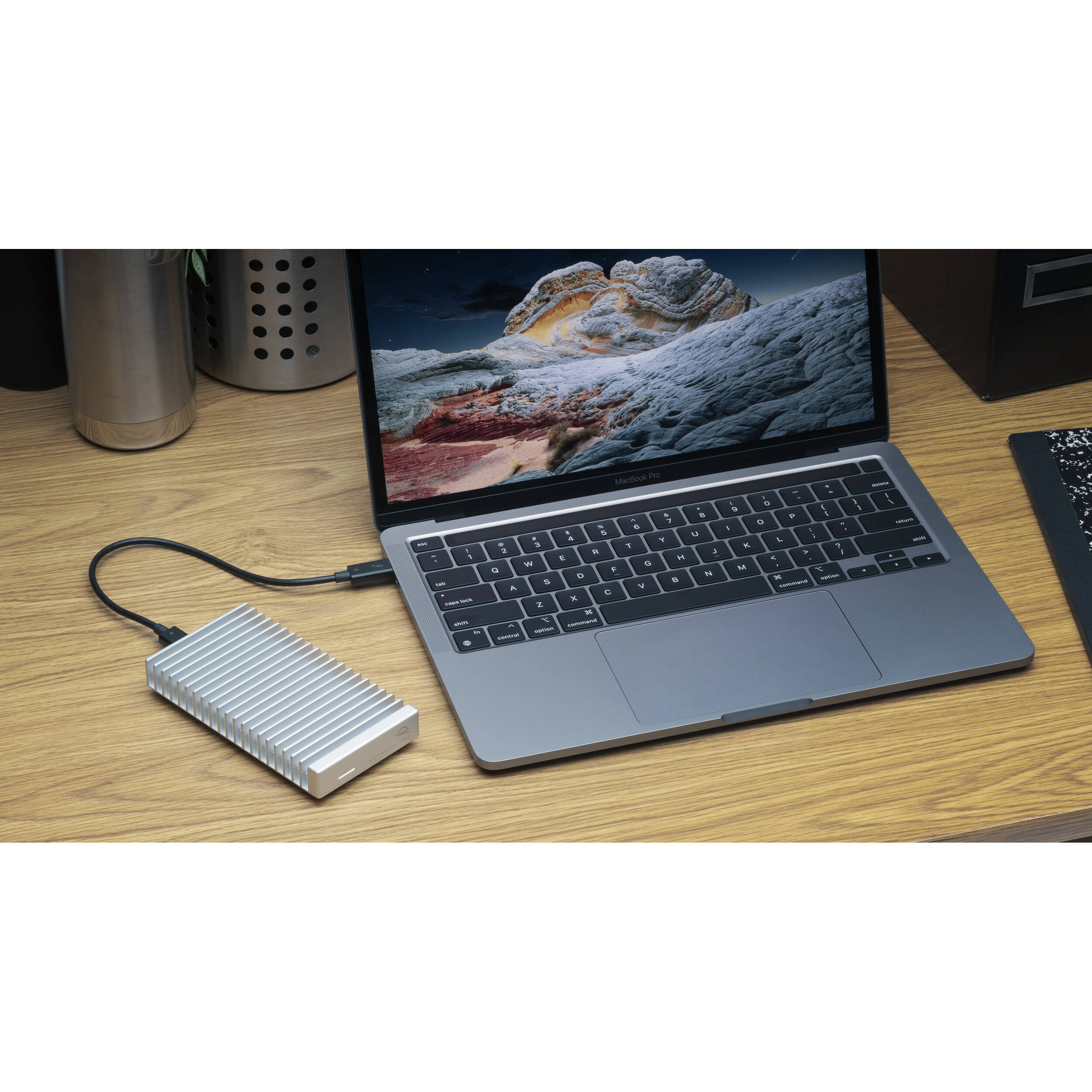 OWC 2TB Express 1M2 USB4 external SSD with aluminum enclosure for fast portable storage — view 11