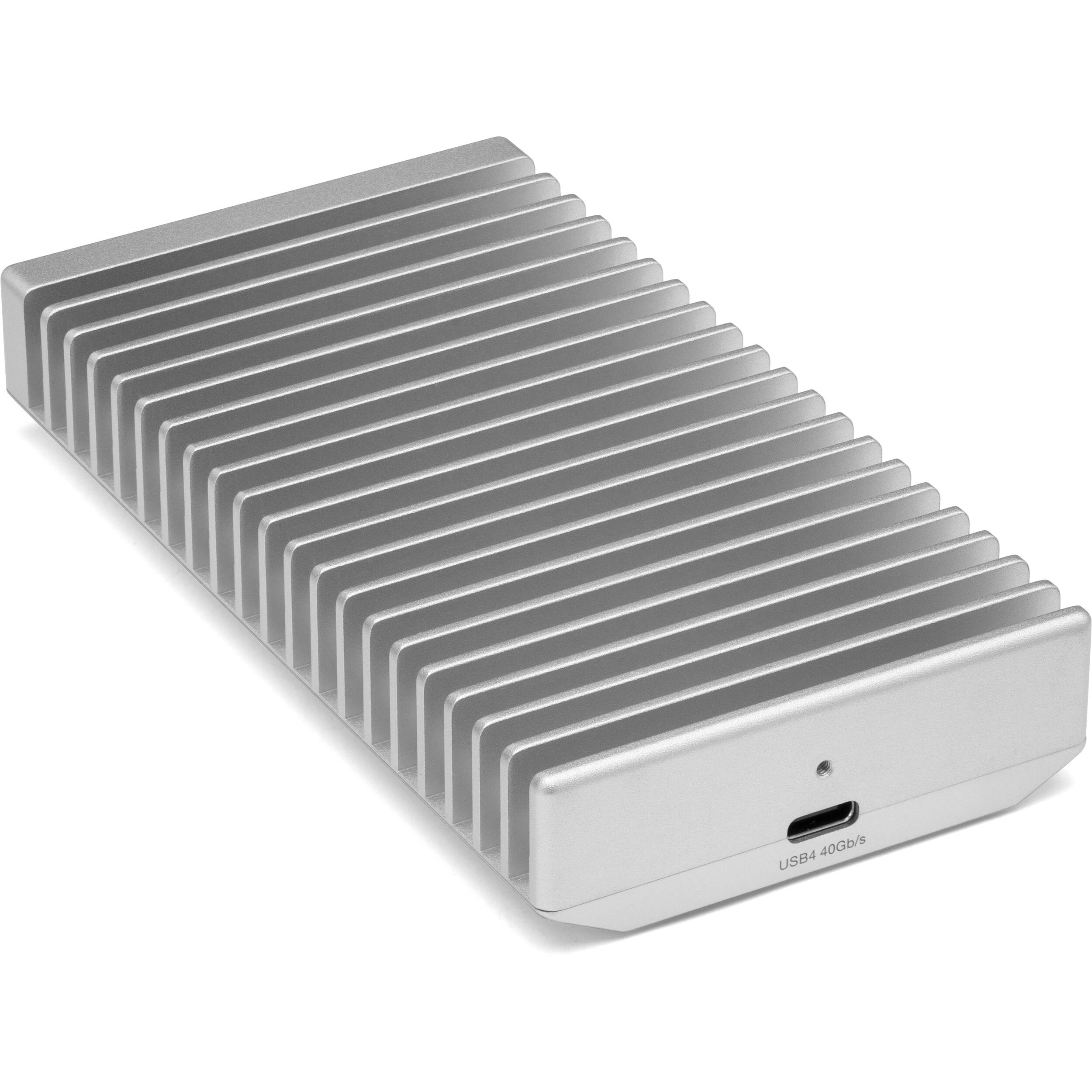 OWC 2TB Express 1M2 USB4 external SSD with aluminum enclosure for fast portable storage — view 4