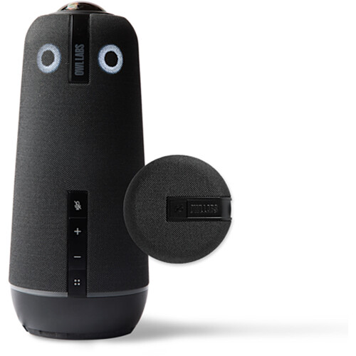 OWL LABS Expansion Mic in charcoal for conference room voice pickup — view 2