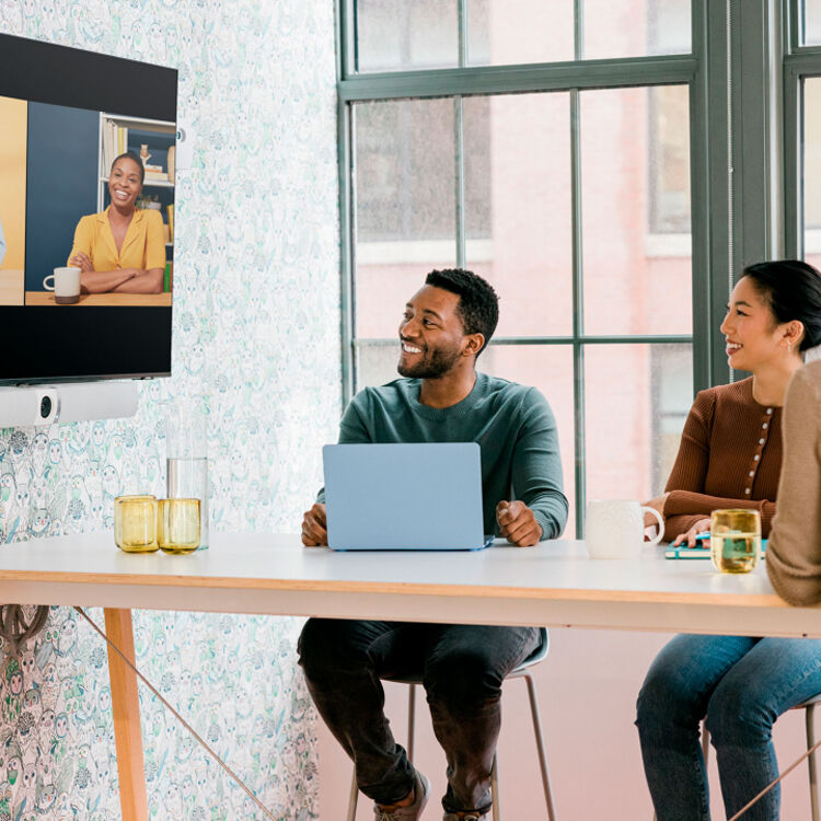 OWL LABS OWL BAR video bar in Ice White for small to medium conference rooms — view 4