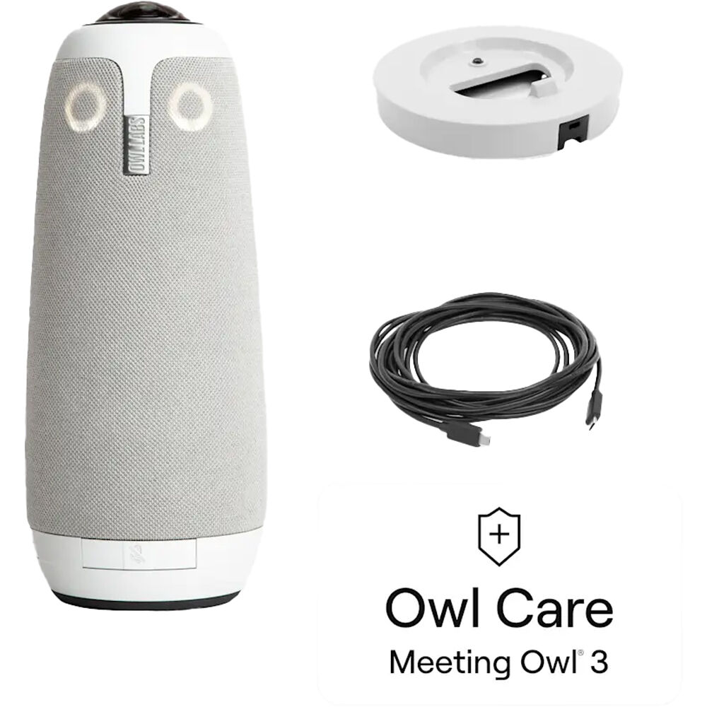 Meeting Owl 3 360-degree 1080p HD smart video conference camera with integrated microphone — view 7