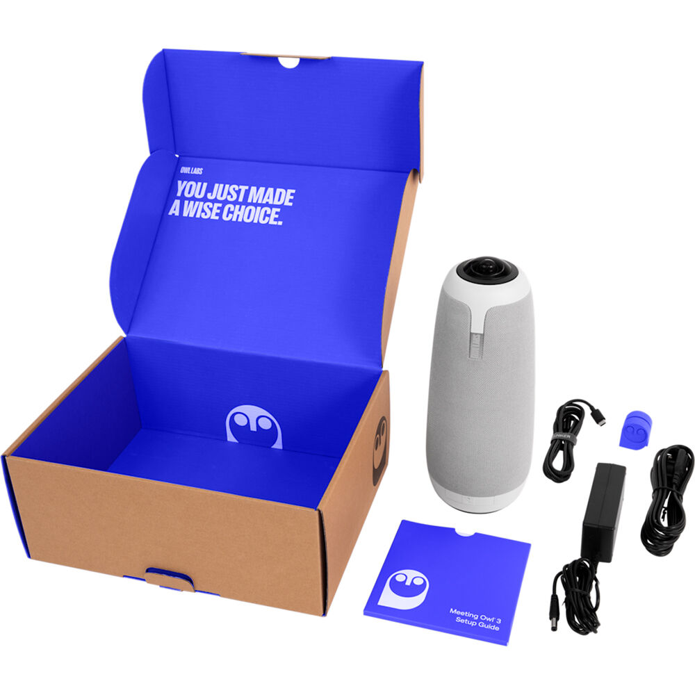 Meeting Owl 3 360-degree 1080p HD smart video conference camera with integrated microphone — view 8