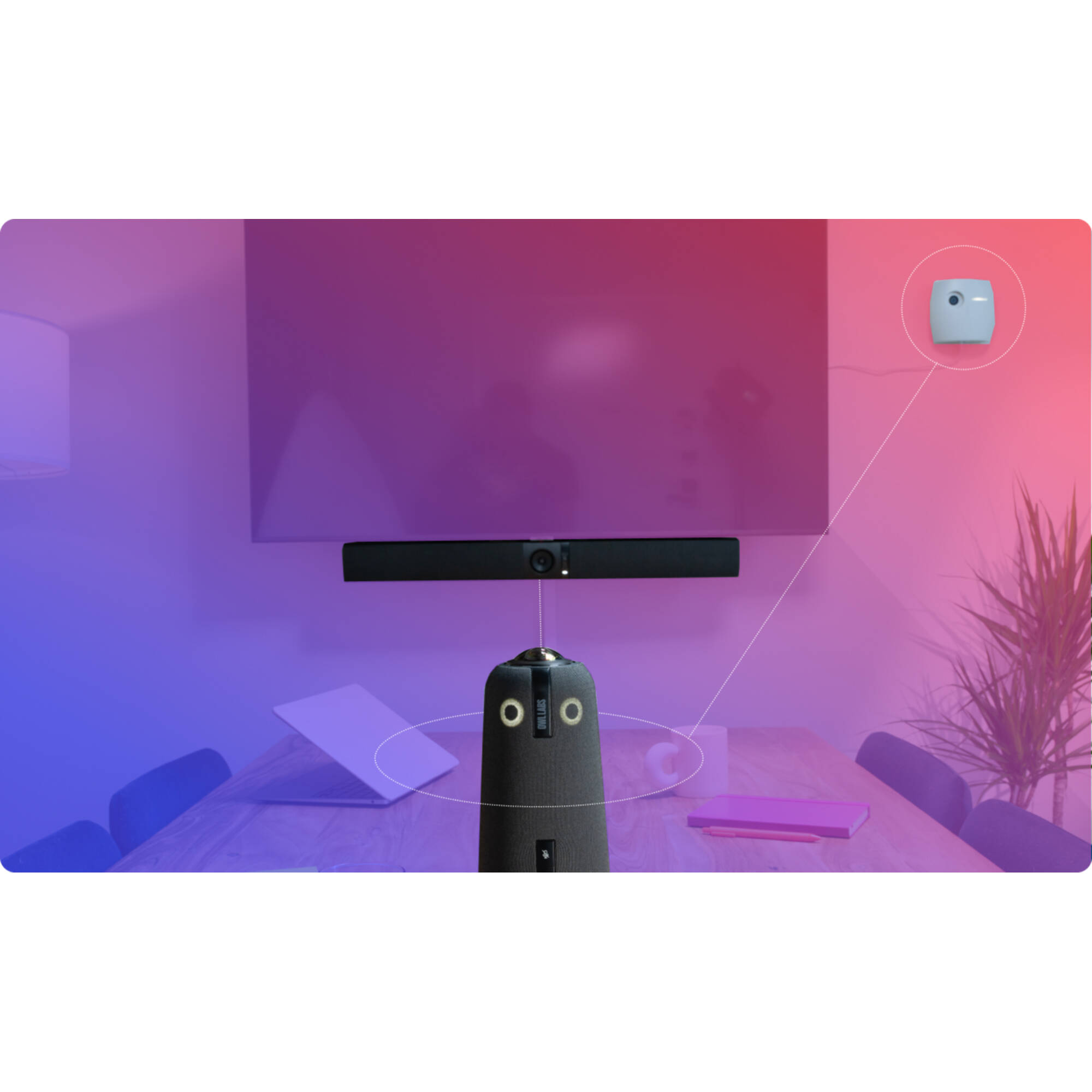 Meeting Owl 4+ all-in-one 360-degree 4K video conferencing device for small meeting rooms — view 2