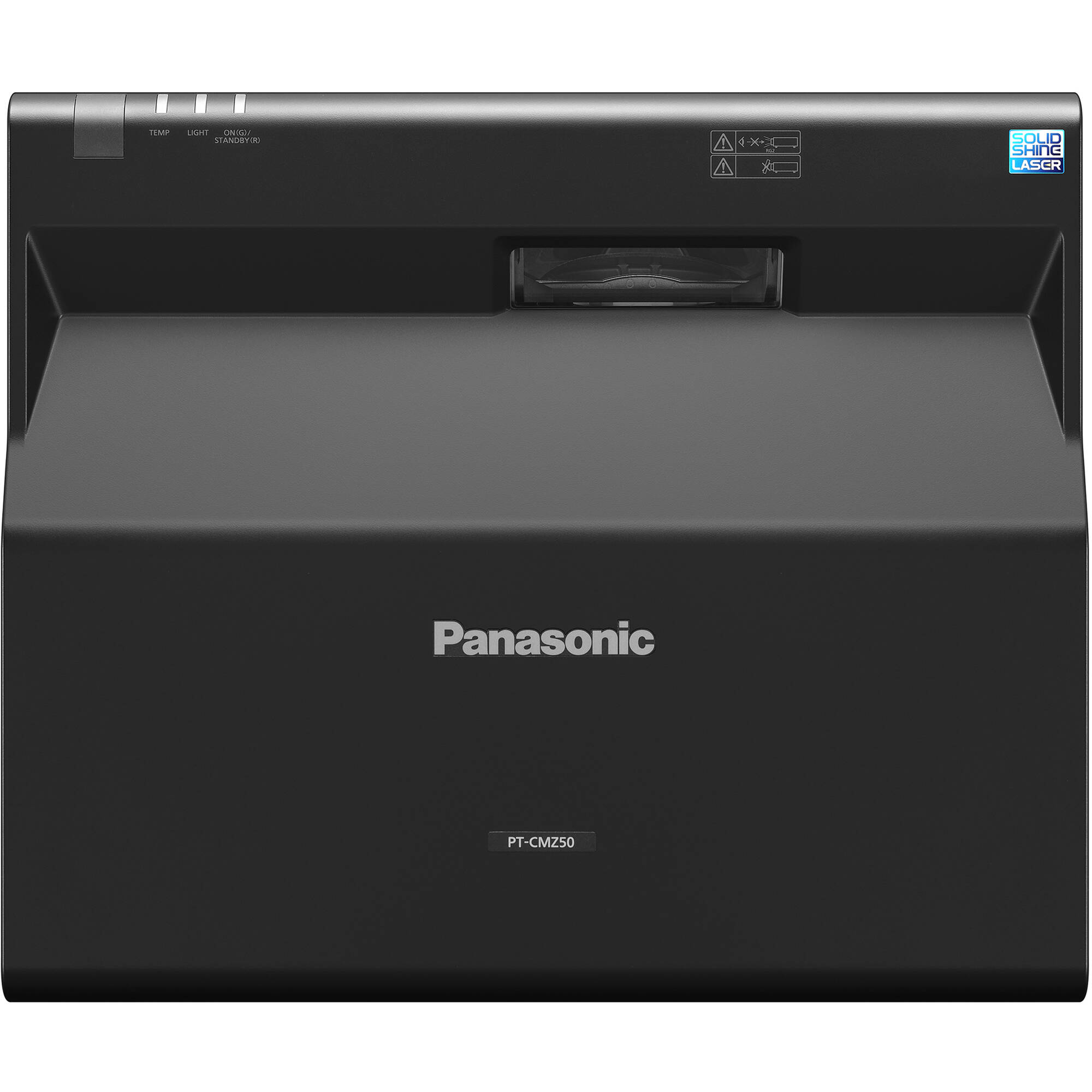 Panasonic PT-CMZ50BU ultra short throw laser projector in black, 5,200 lumens, WUXGA — view 9