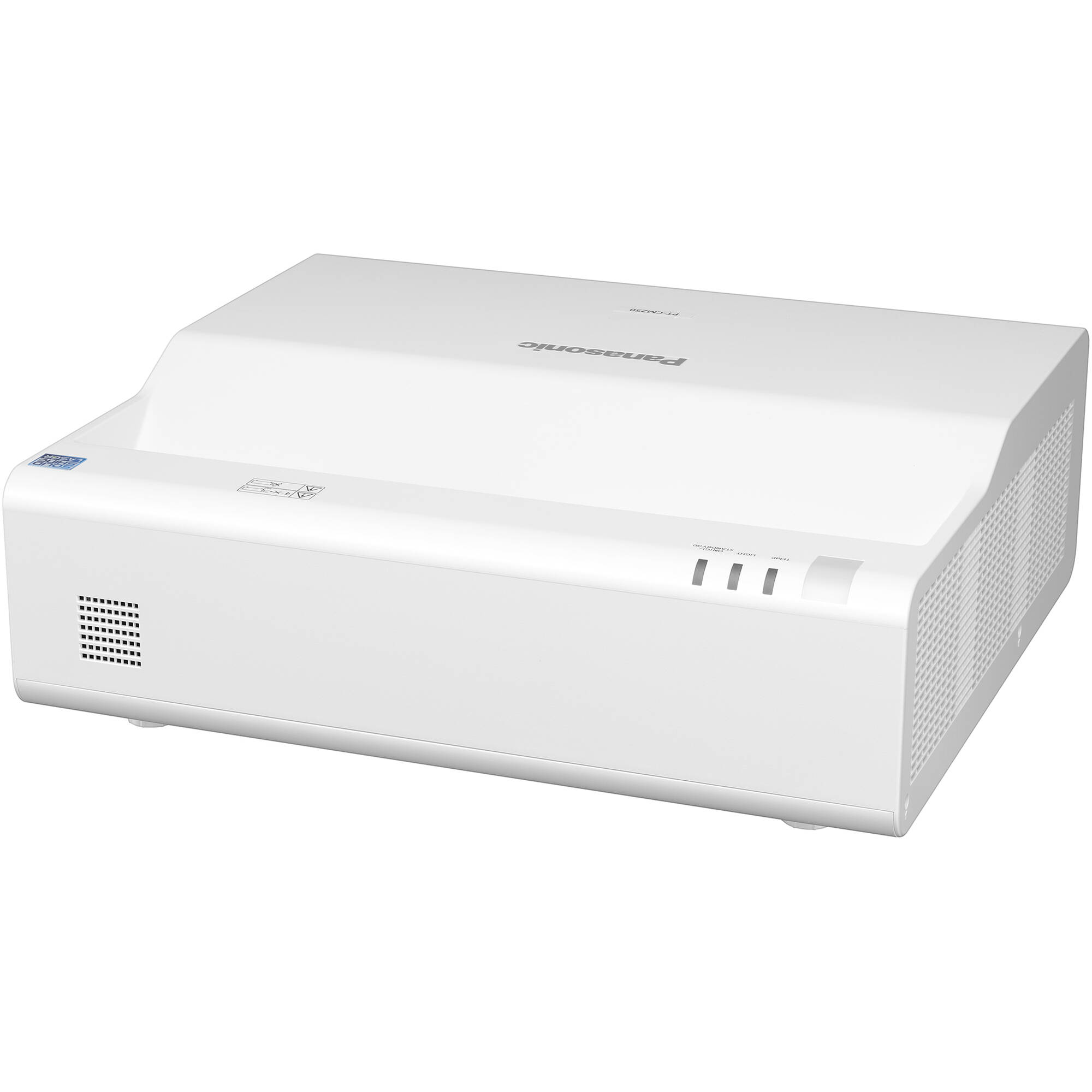 Panasonic PT-CMZ50U white ultra short throw laser projector for meeting rooms — view 3