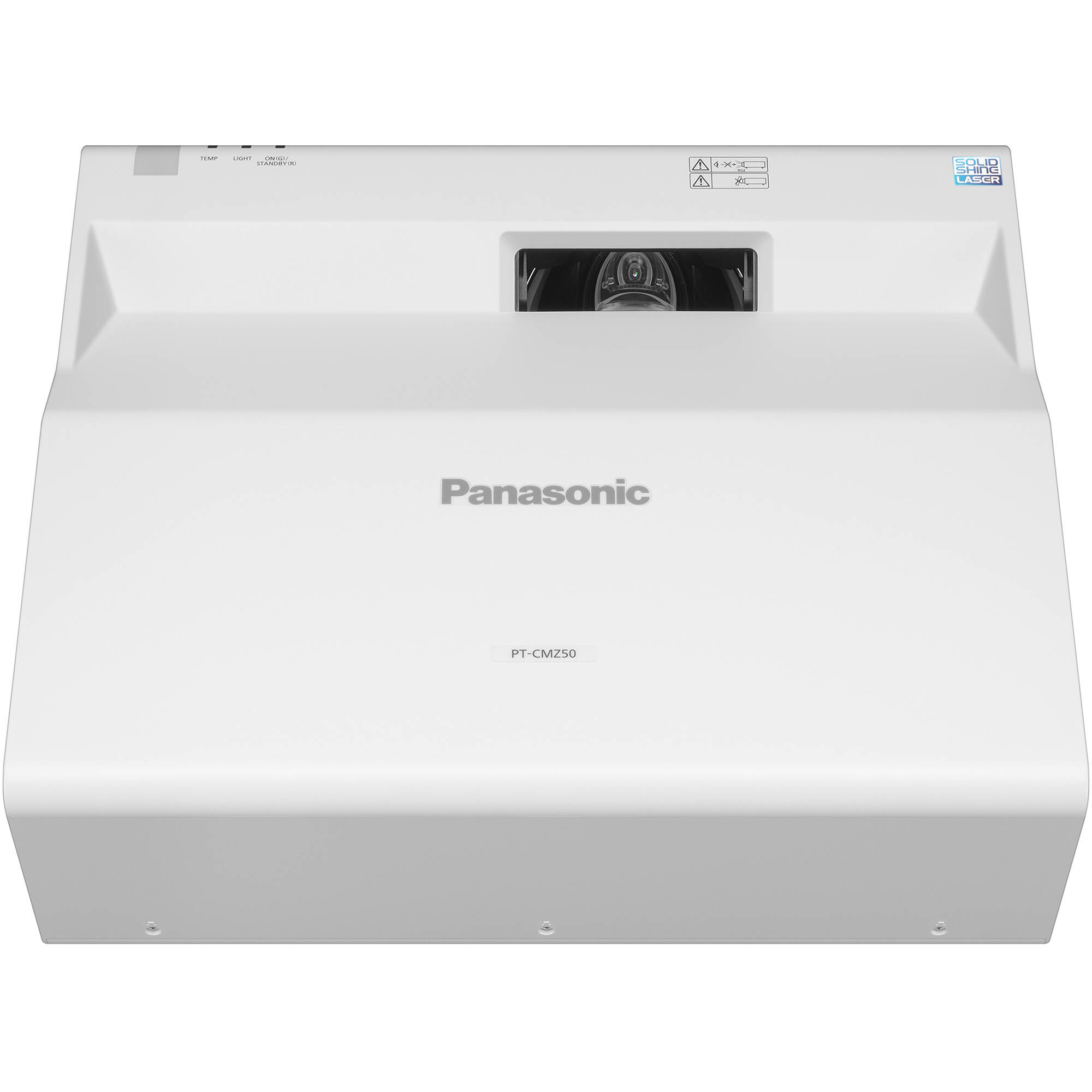 Panasonic PT-CMZ50U white ultra short throw laser projector for meeting rooms — view 8