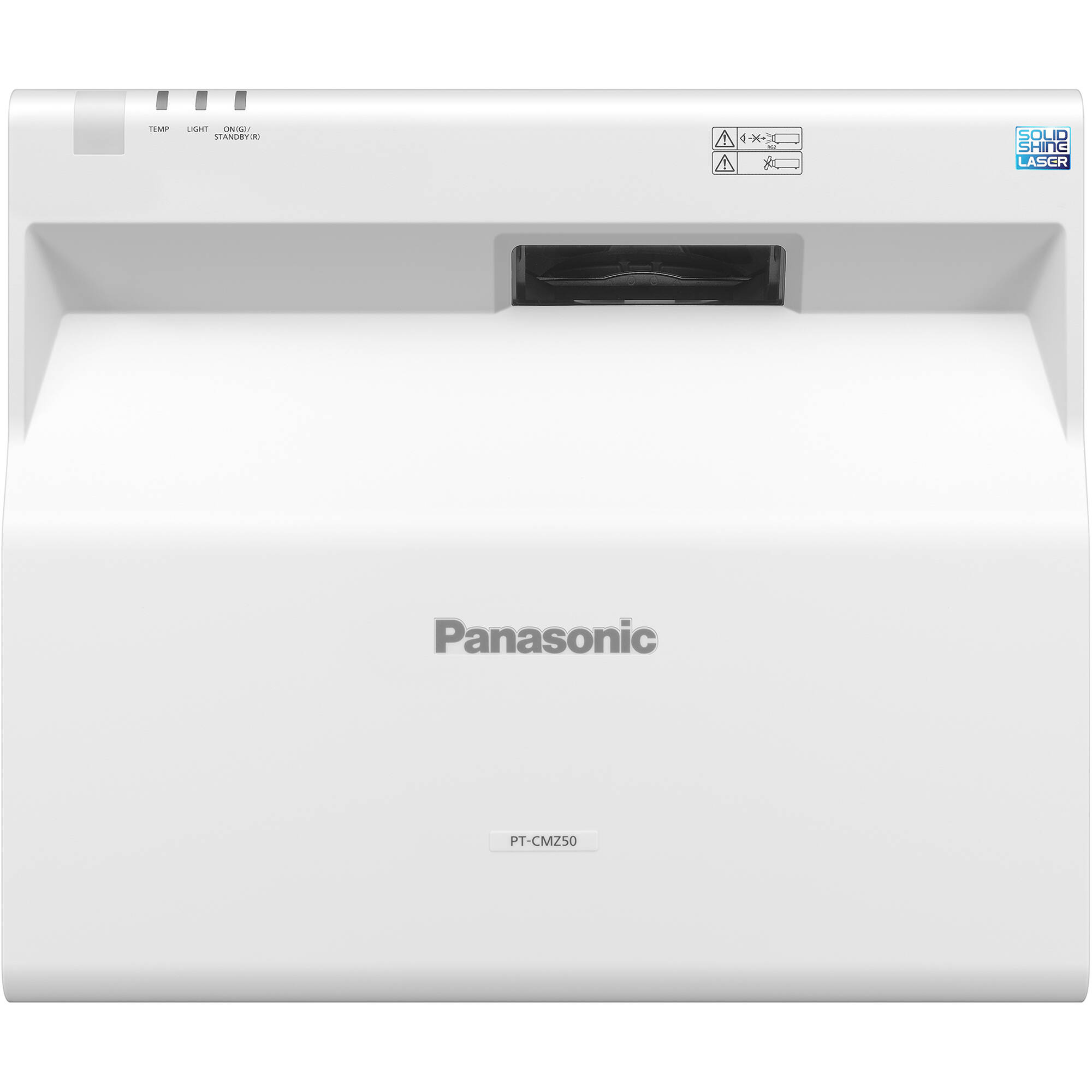 Panasonic PT-CMZ50U white ultra short throw laser projector for meeting rooms — view 9