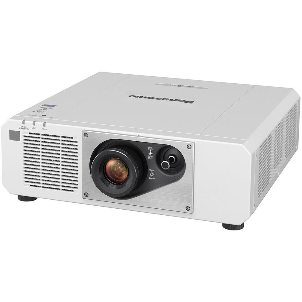 Panasonic PT-FRQ60WU7 white 6,000 lumen 4K 1DLP laser projector — view 3