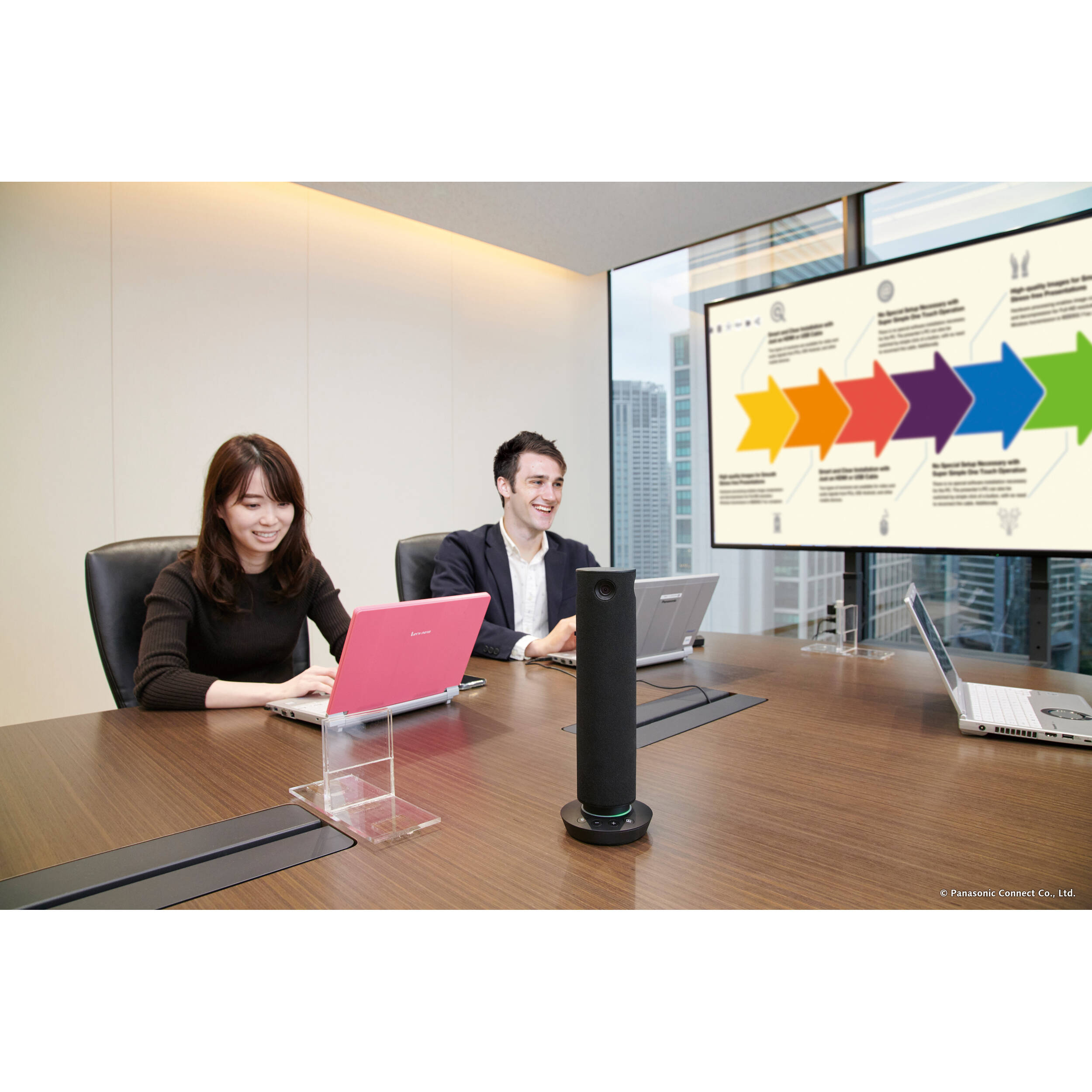 Panasonic PressIT360 TY-CSP1 360 degree camera speakerphone for conference rooms — view 5