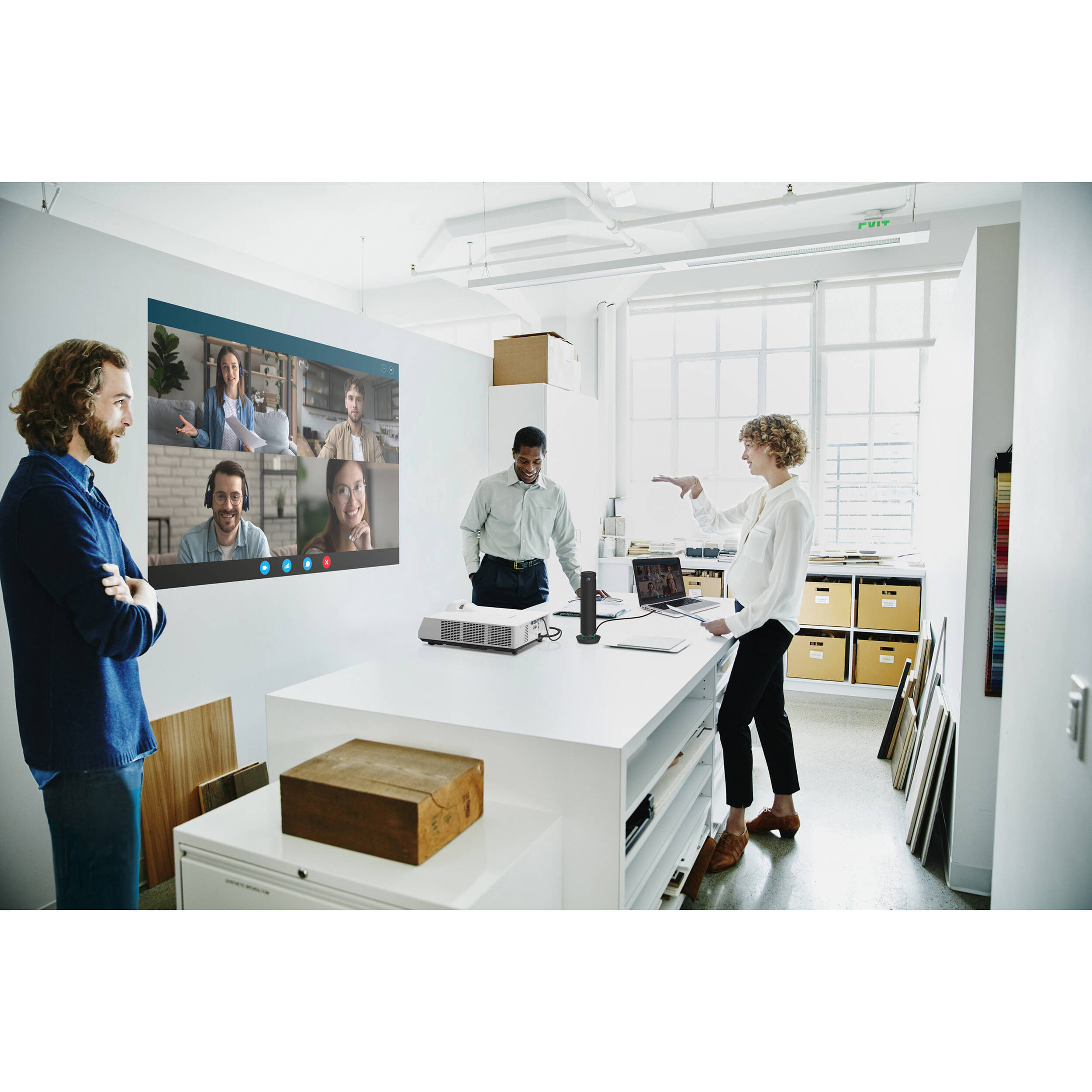Panasonic PressIT360 TY-CSP1 360 degree camera speakerphone for conference rooms — view 6