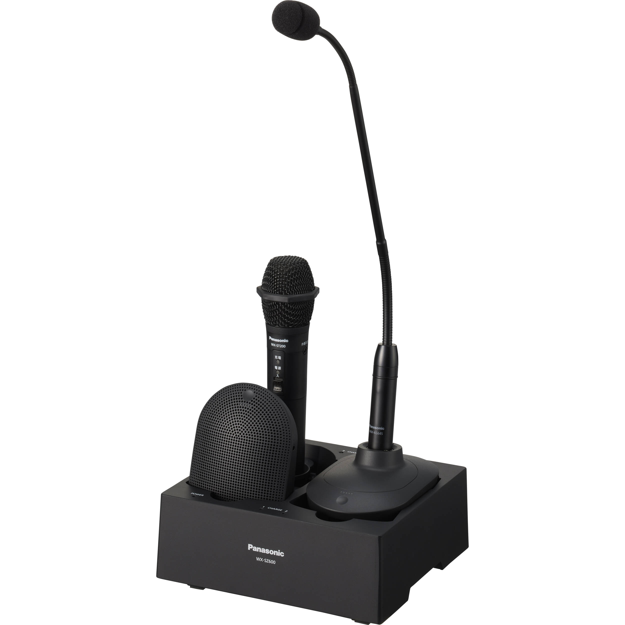 Panasonic WX-SZ600 networked charger for WX-ST200, WX-ST400, WX-ST600, and WX-ST700 wireless microphones — view 5