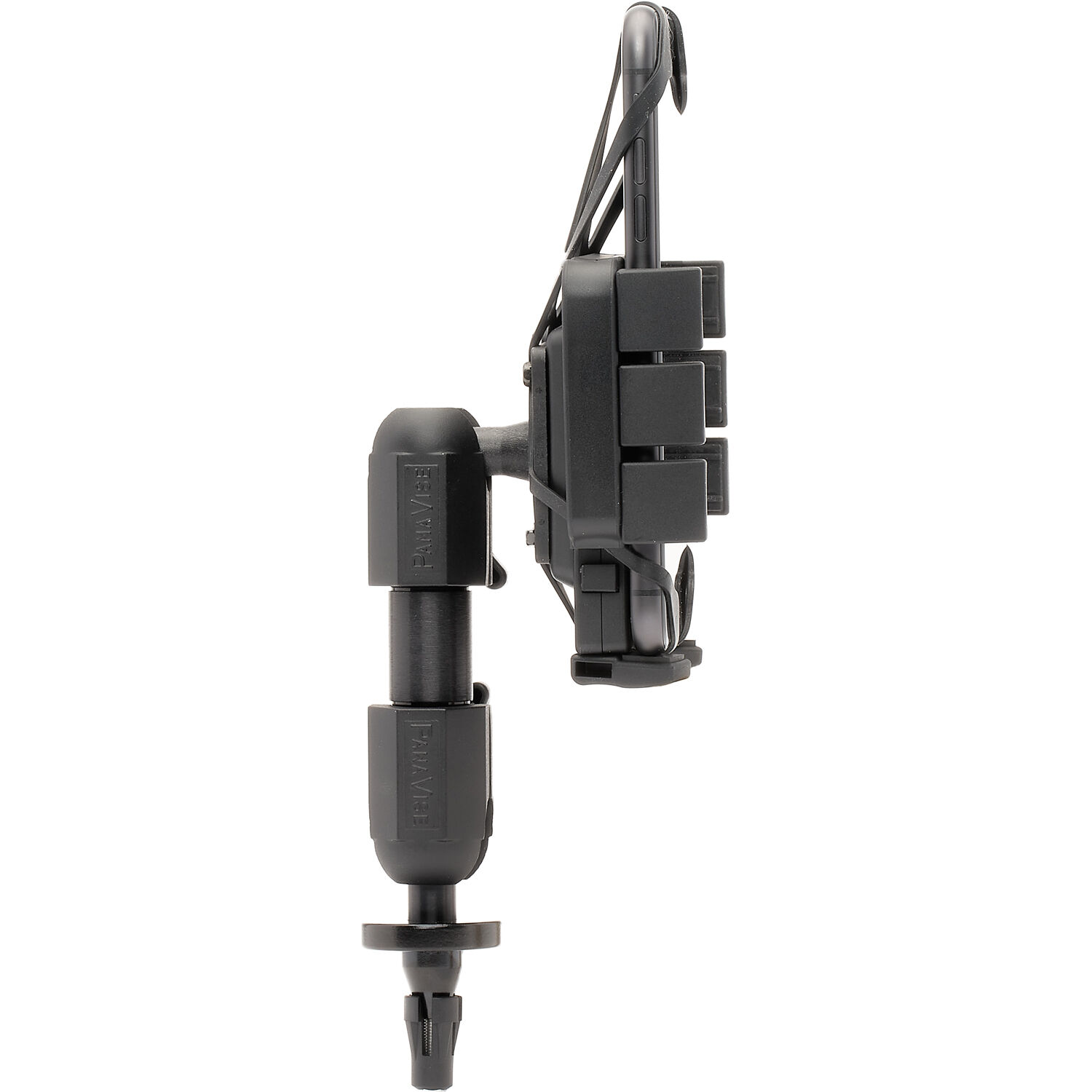 Black 1 ft Monoprice CAT6 UTP Ethernet patch cable for rack and closet connections — view 4