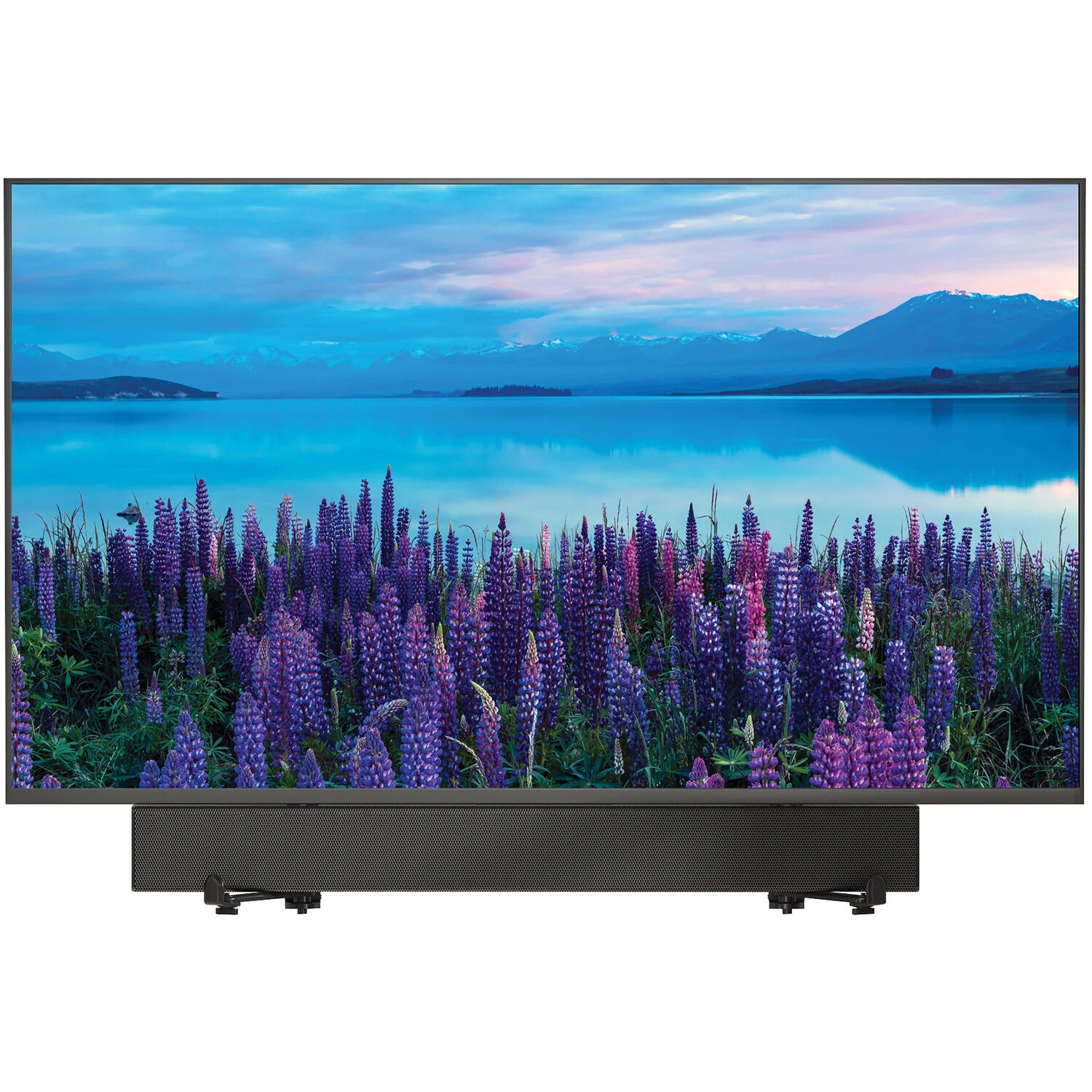 Peerless-AV universal sound bar mount for display-mounted audio installation — view 3