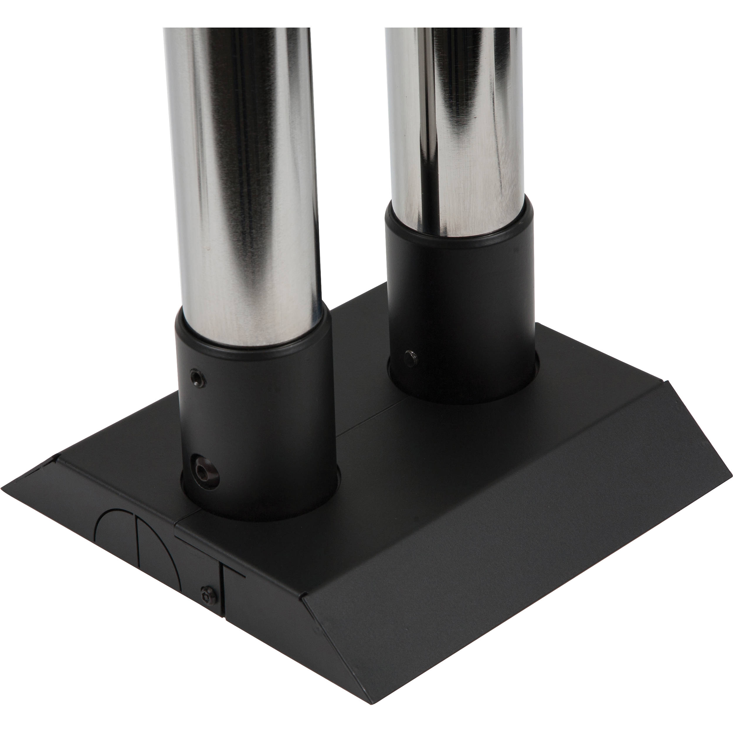 Peerless-AV MOD-CPF2 modular mounting plate for flat panel display or projector, black finish — view 2