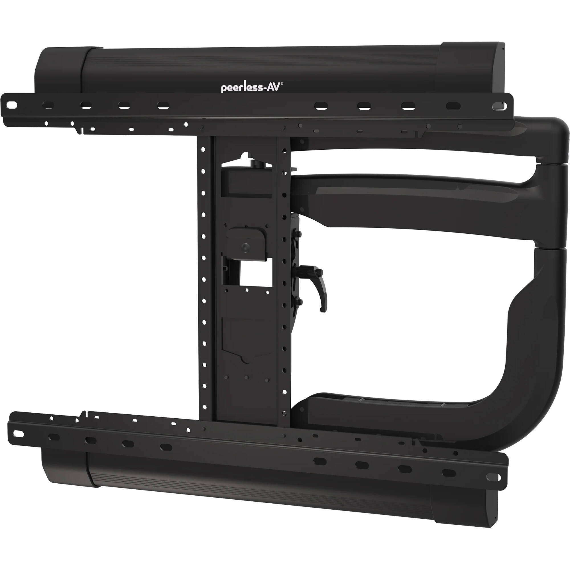 Peerless-AV SA761PU black wall mount for flat panel display — view 2