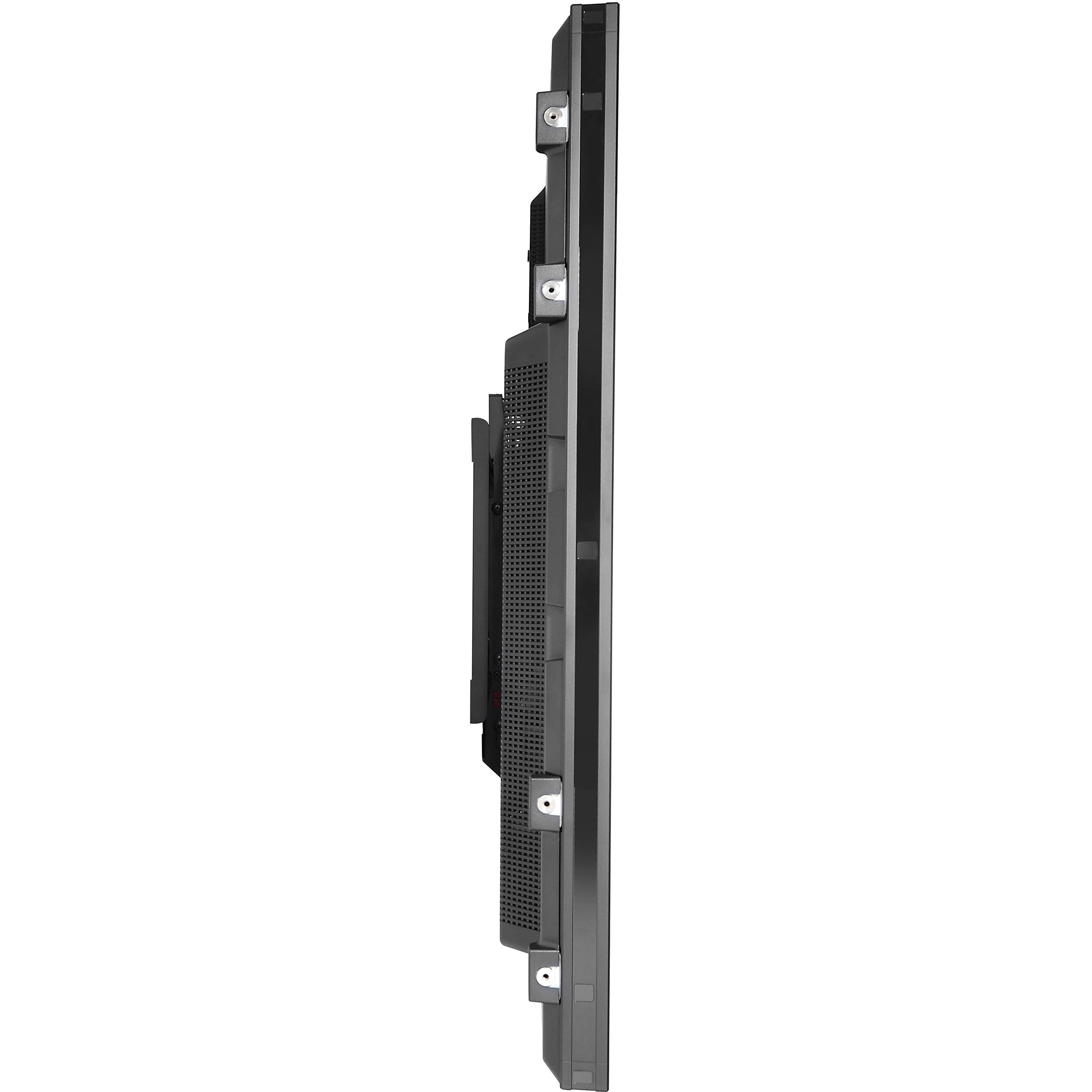 Peerless-AV SmartMount SF670 universal flat wall mount for large displays, black — view 2