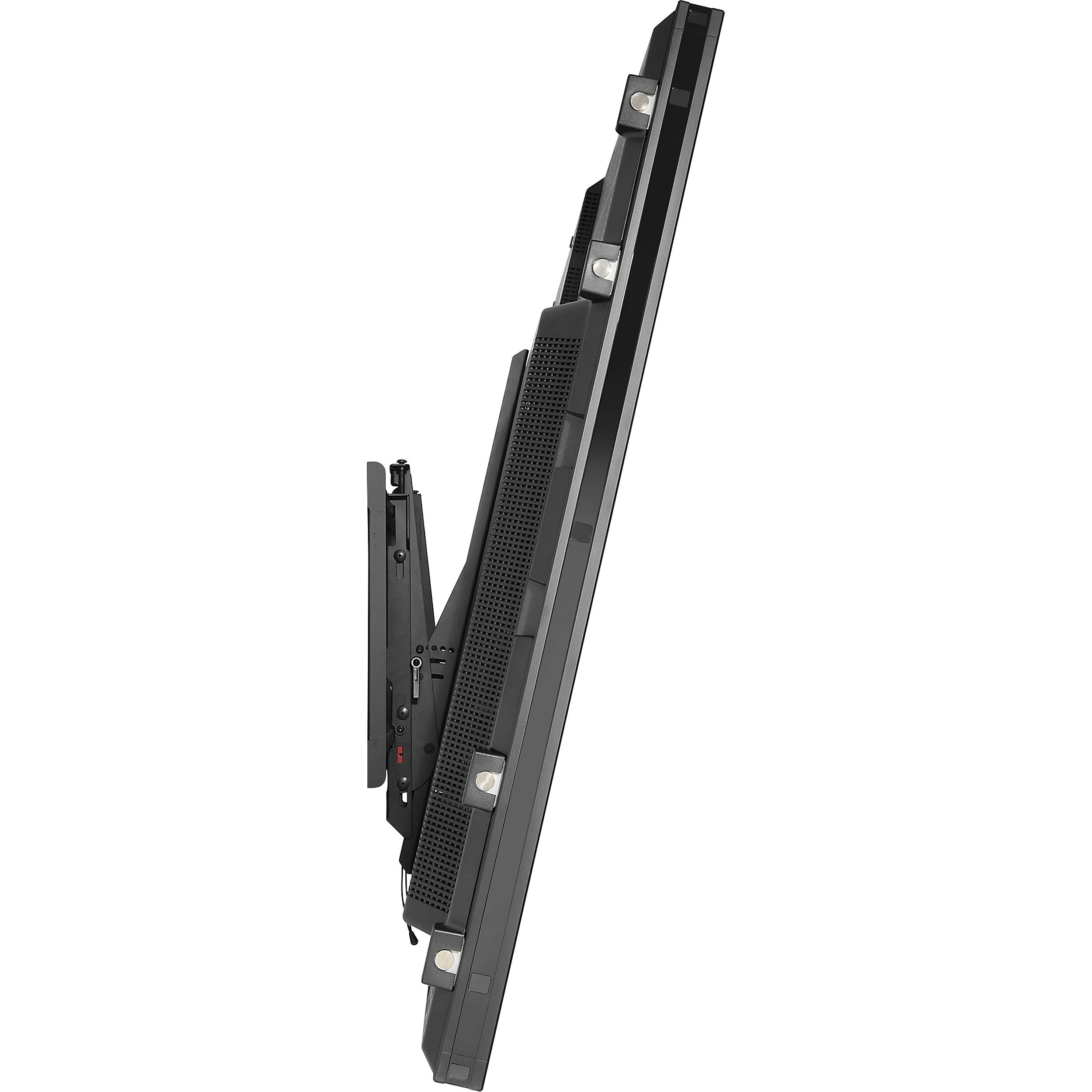 Peerless-AV ST680 tilting wall mount for 60 to 95 inch flat panel displays, black low-profile design — view 2