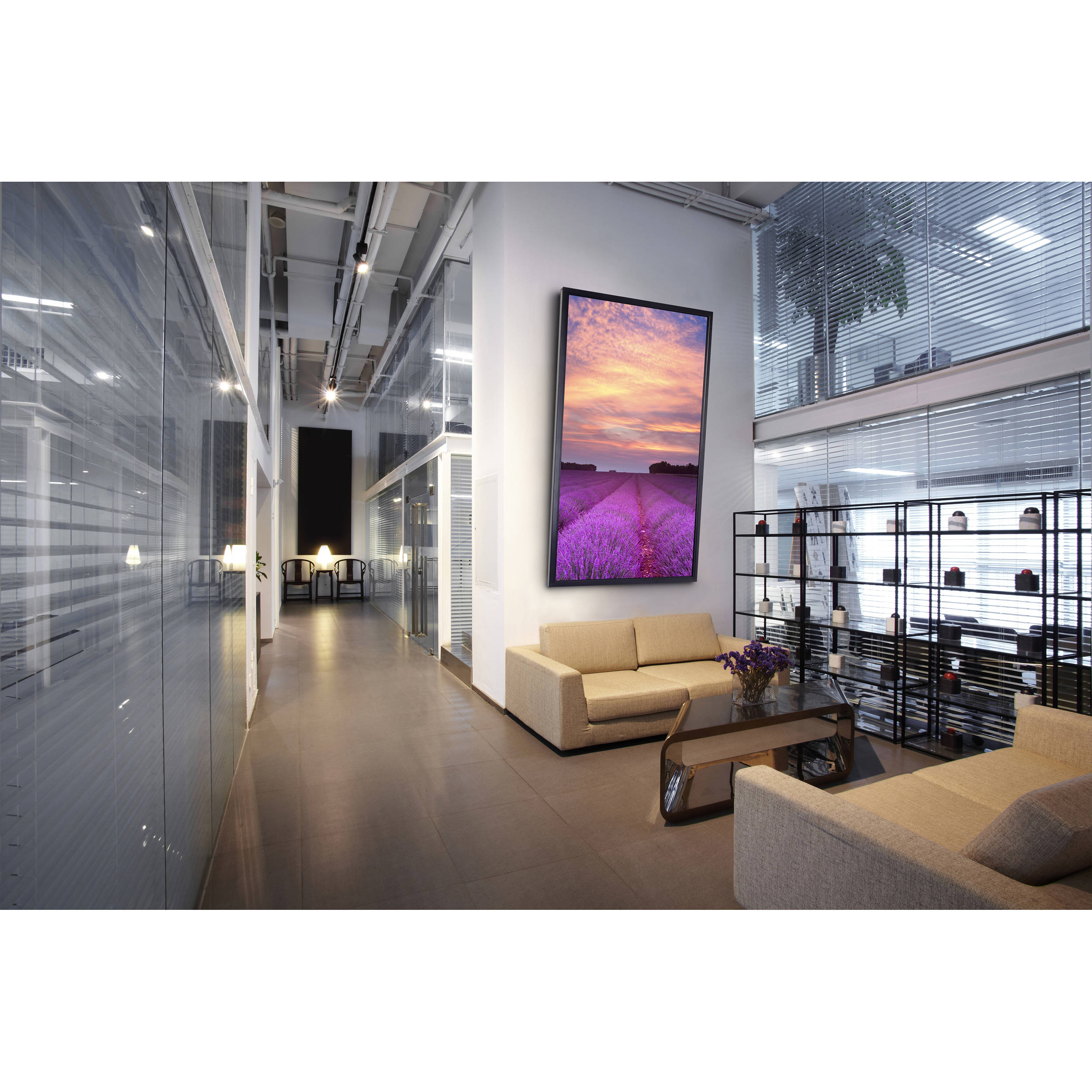 Peerless-AV STP680 black wall mount for flat panel display, TAA compliant — view 4