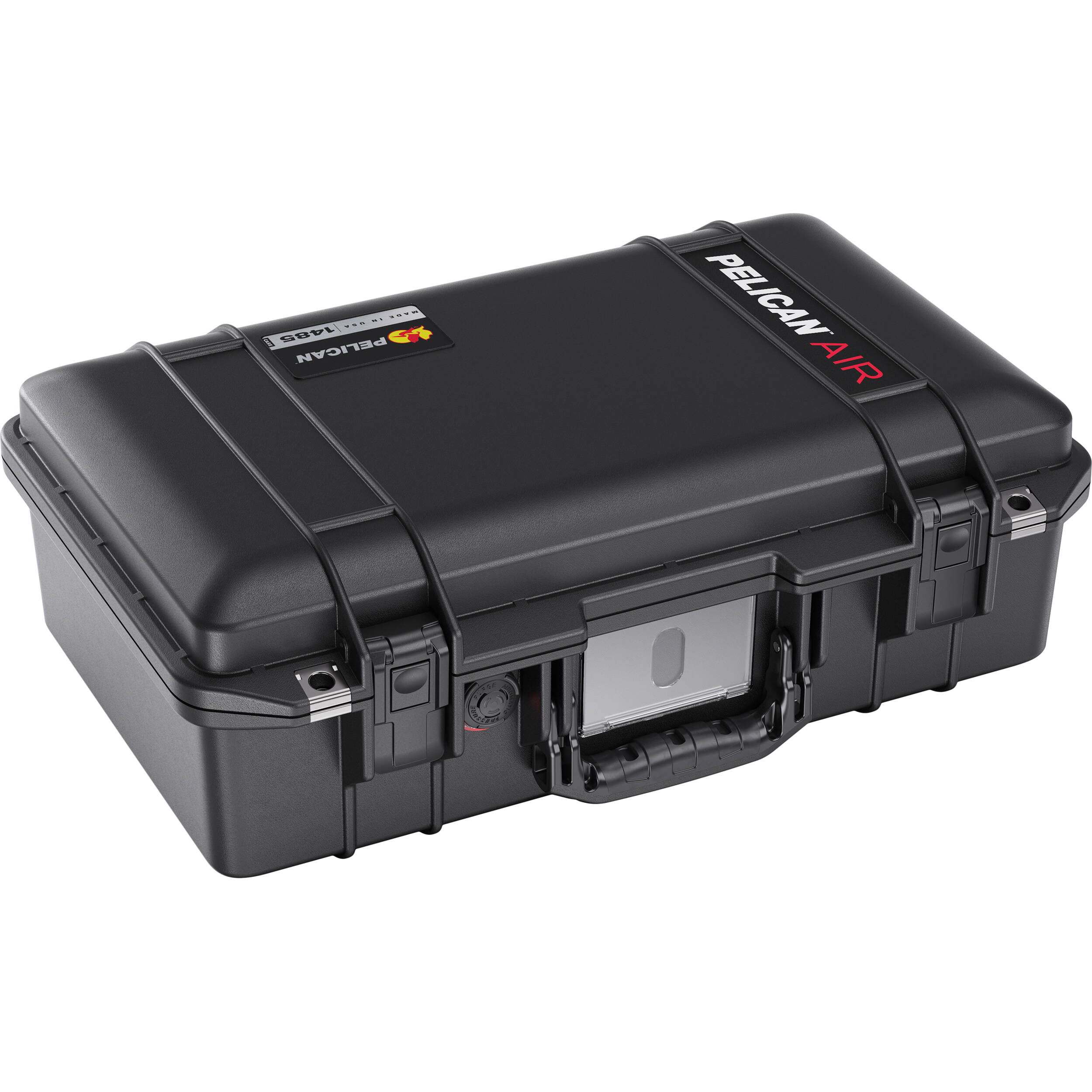 Pelican 1485 Air Case in black with padded divider insert — view 2