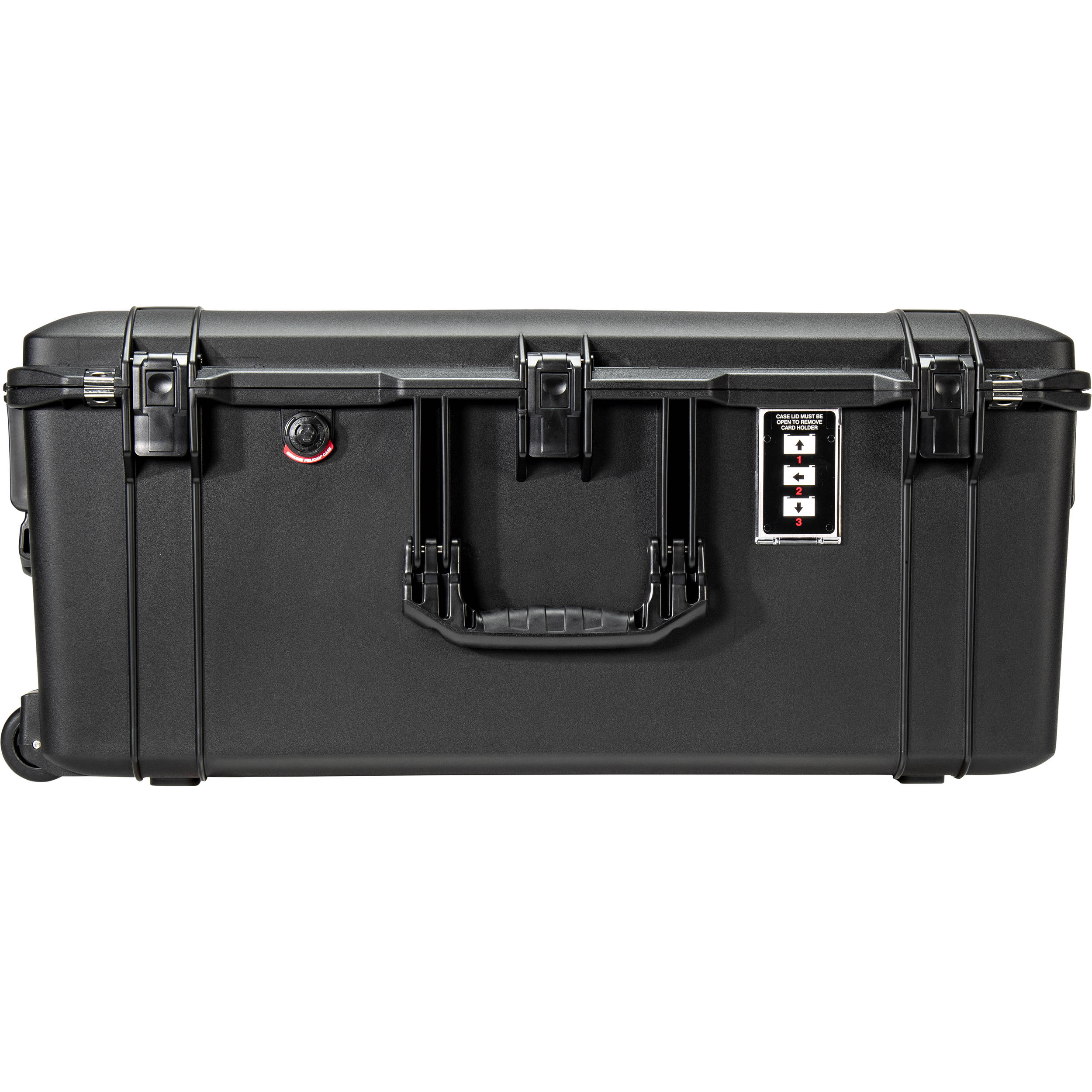 Black Pelican 1626 Air wheeled equipment case with foam interior for large gear transport — view 6