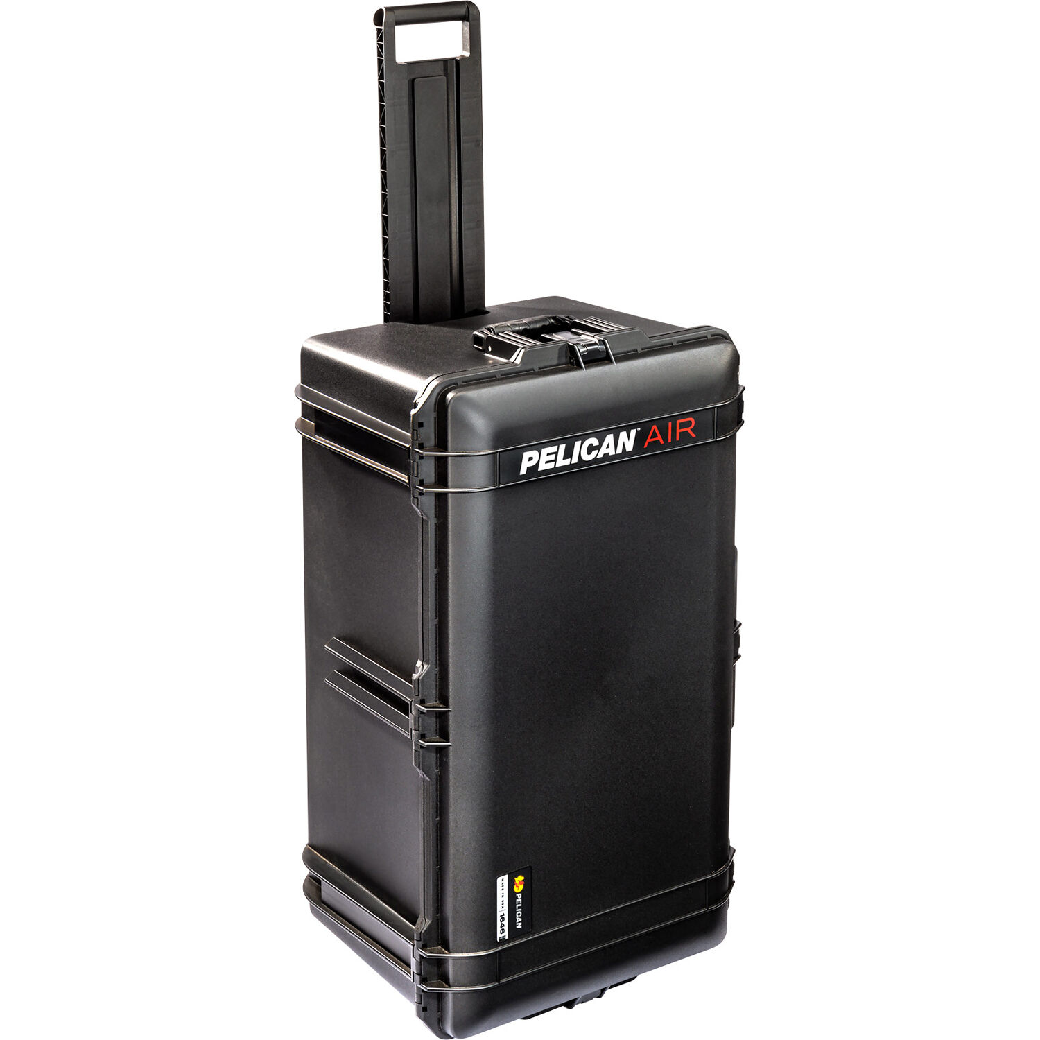 Black Pelican 1646WF wheeled hard case with foam insert for equipment transport — view 4