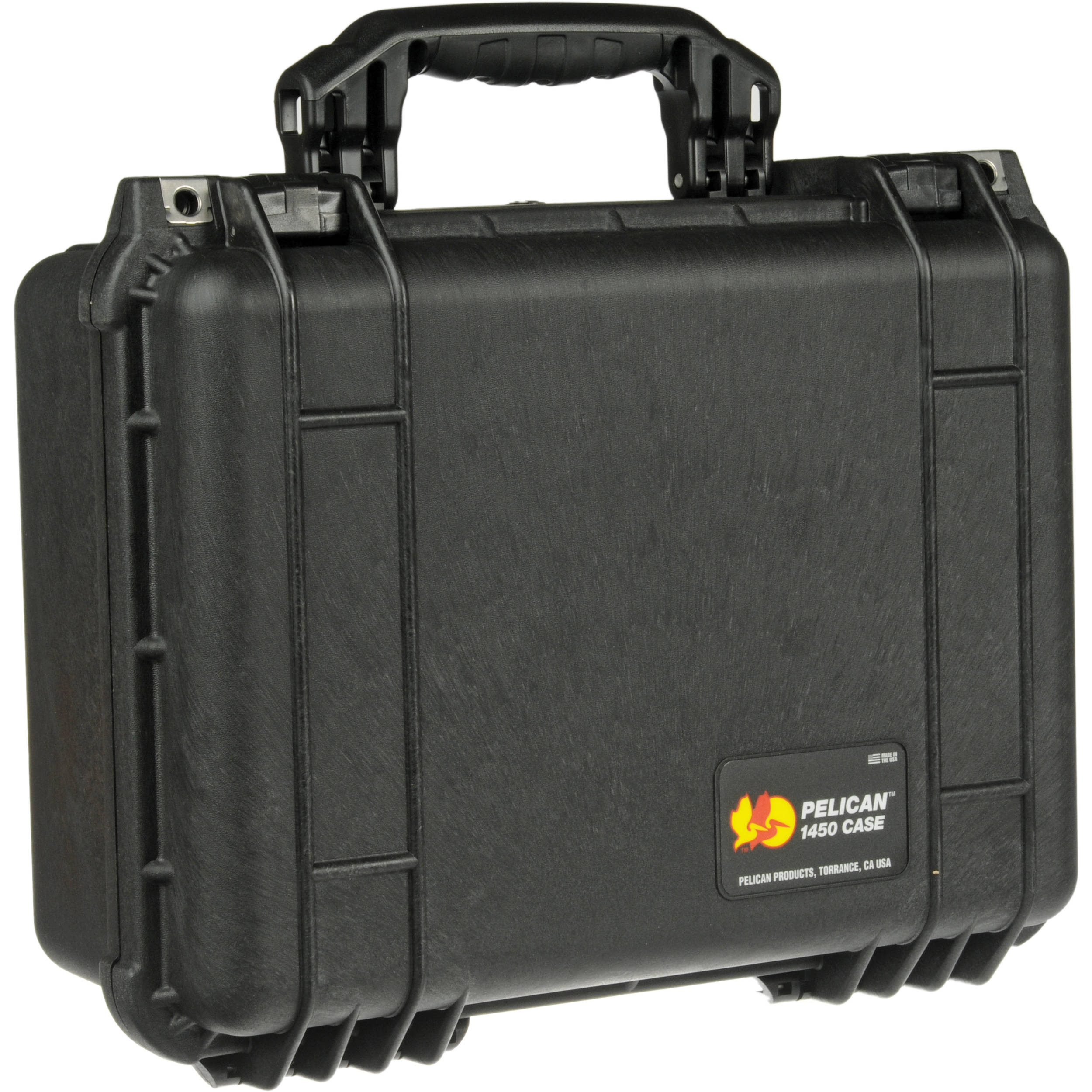 Black Pelican 1450 hard case with pick-and-pluck foam for compact equipment protection — view 3