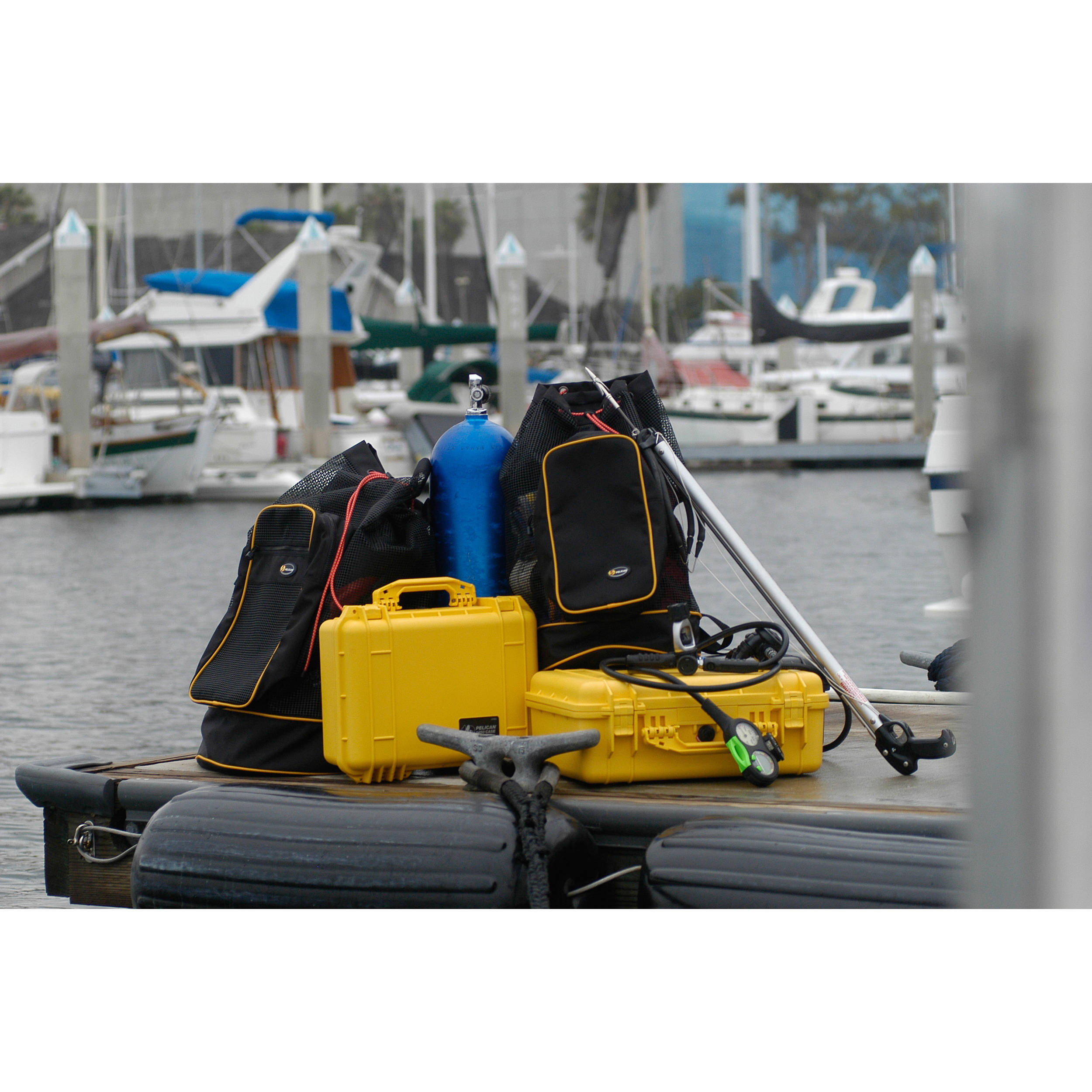 Black Pelican 1450 hard case with pick-and-pluck foam for compact equipment protection — view 9