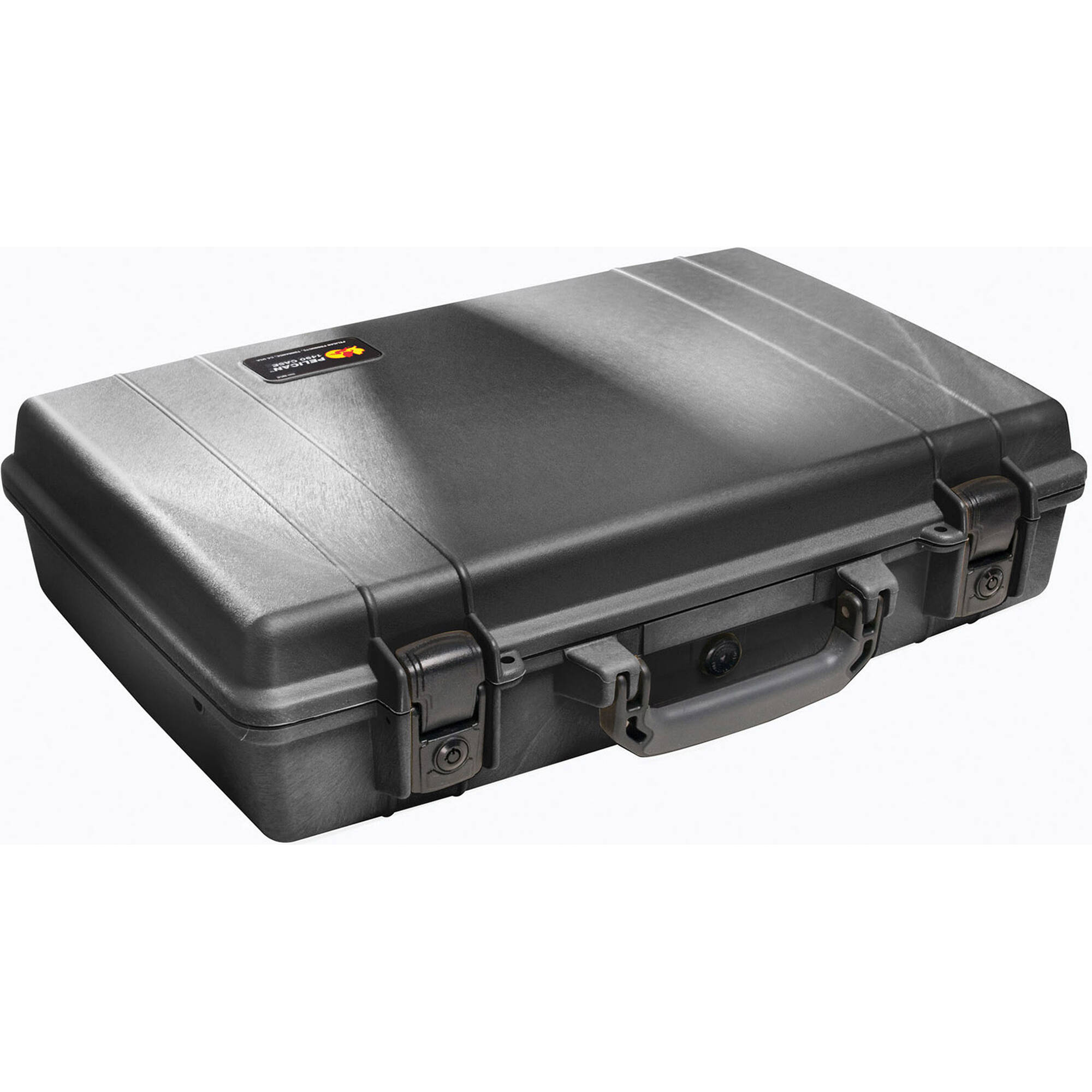 PELICAN PRODUCTS- CASES 1490 NOTEBOOK HARD CASE BLACK W/FOAM FITS UP TO 17.3X11X3.3 — view 2