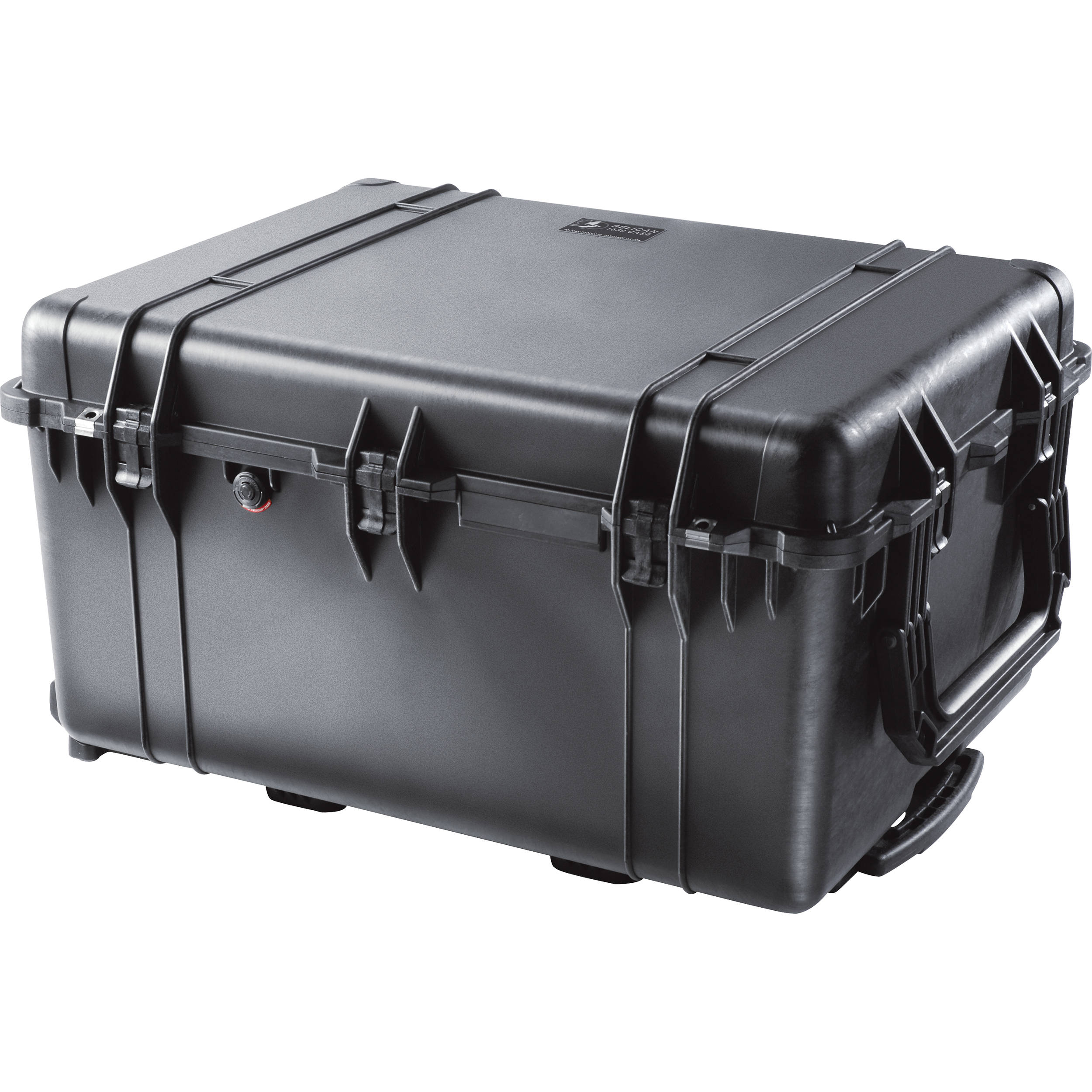 Black Pelican 1630 transport hard case with foam interior and wheels, 27.7 x 20.98 x 15.5 inches — view 2