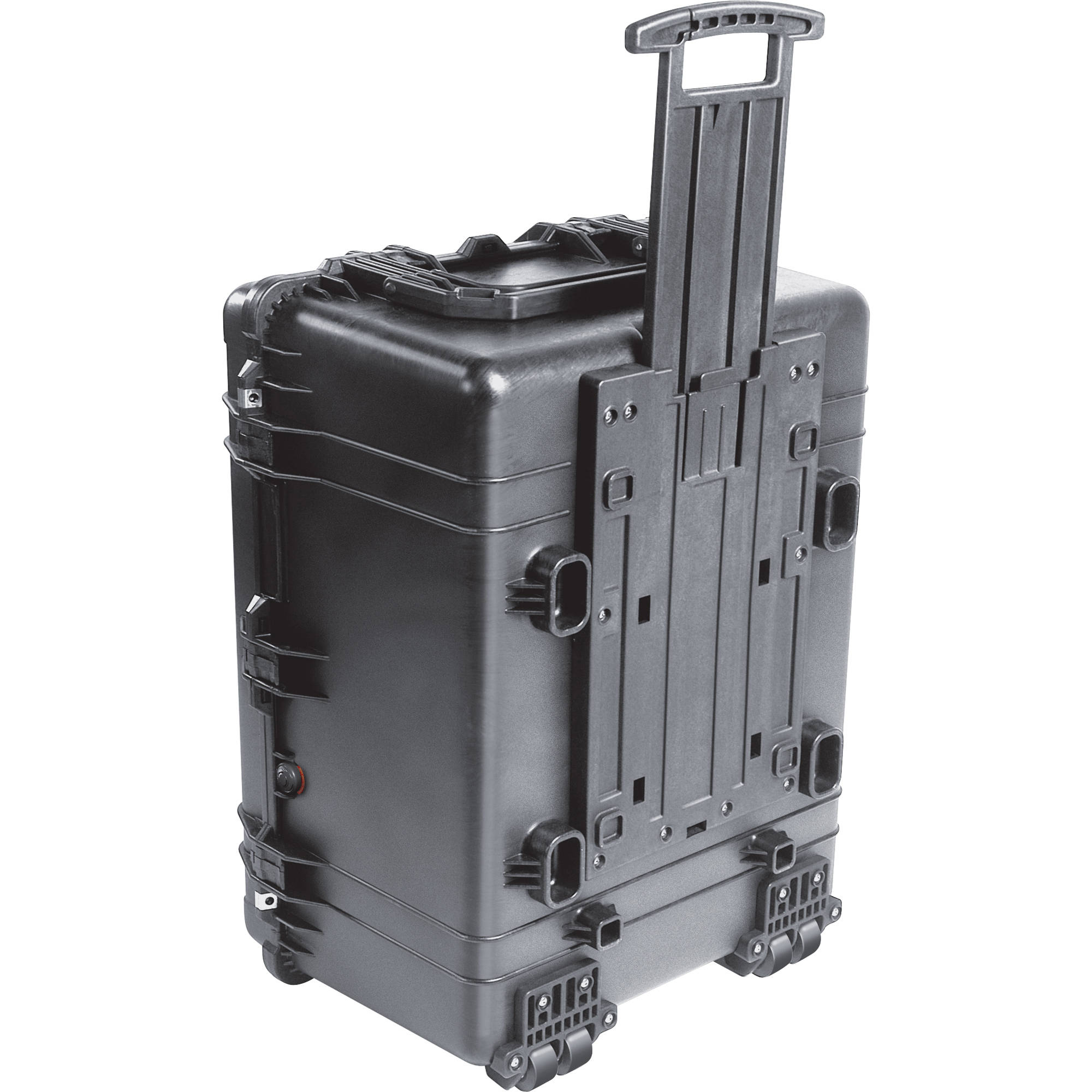 Black Pelican 1630 transport hard case with foam interior and wheels, 27.7 x 20.98 x 15.5 inches — view 3