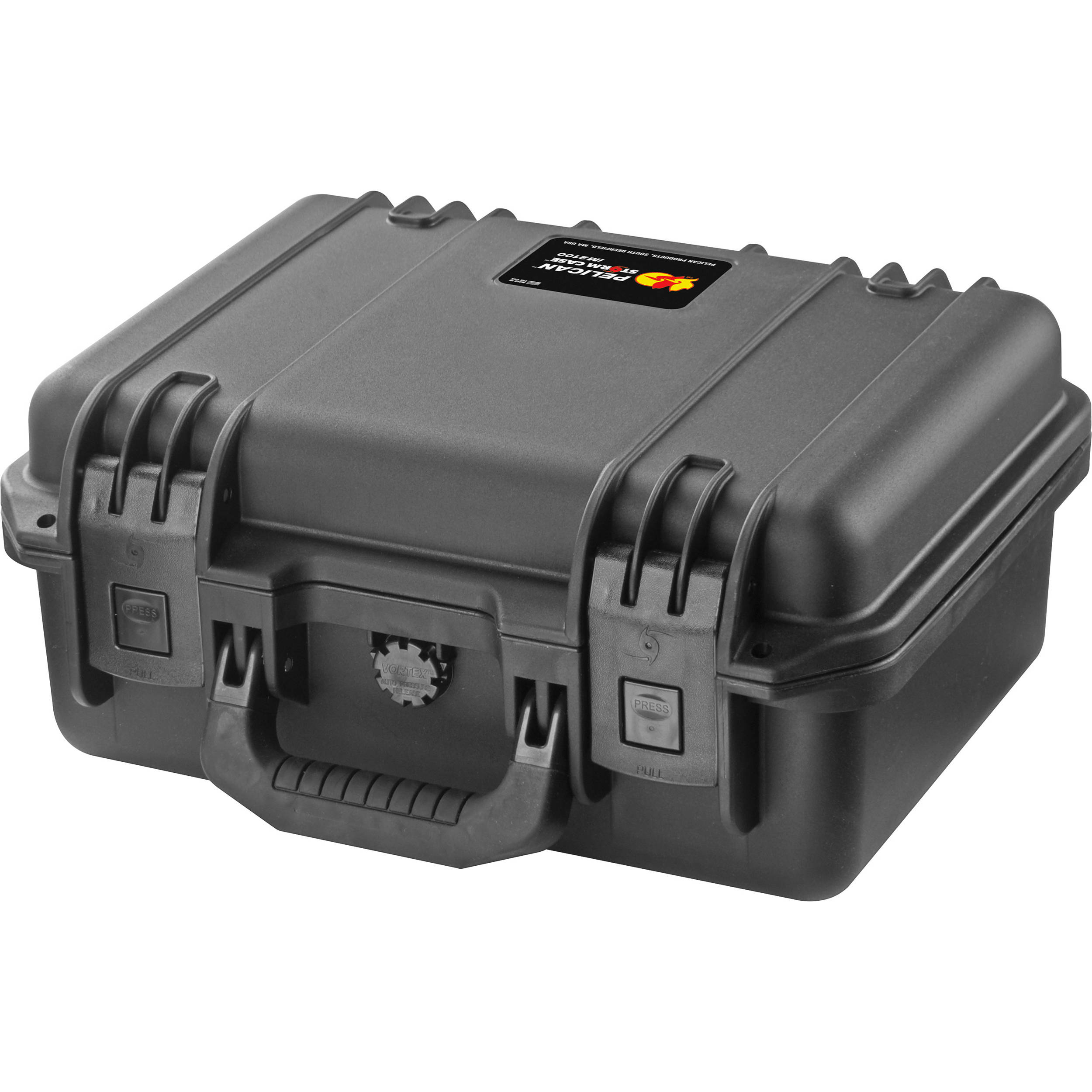 Black Pelican IM2100 Storm Case with foam interior for protecting sensitive equipment — view 2