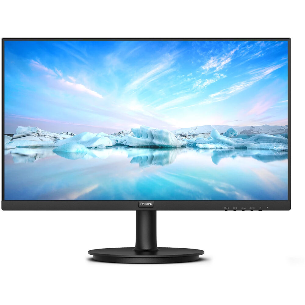 Philips 241V8LBS 24-inch Full HD monitor with HDMI and VGA inputs — view 2