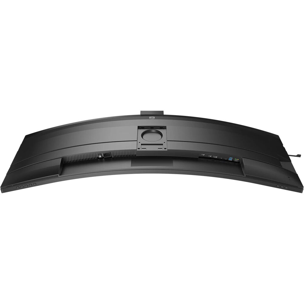 Philips 49-inch curved DQHD monitor with USB-C, DisplayPort, HDMI, RJ-45, and height-adjustable stand — view 6