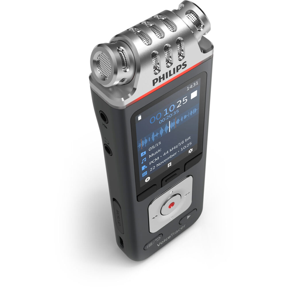 Philips DVT8115 meeting recorder for speech processing and AI transcription — view 5