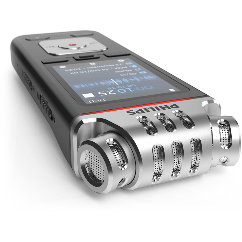 Philips DVT8115 meeting recorder for speech processing and AI transcription — view 7