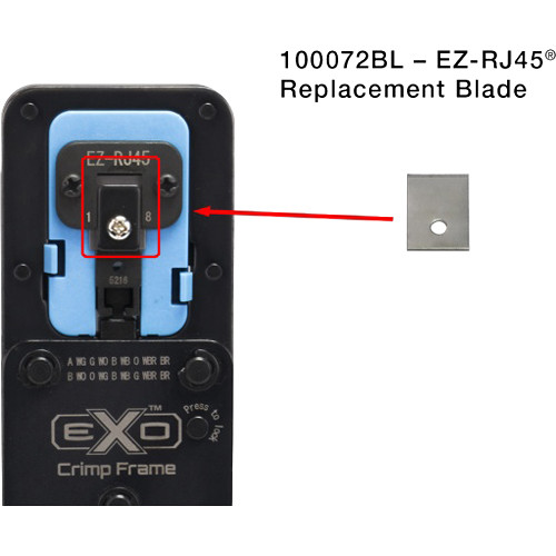 EZ-RJ45 DIE REPLACEMENT BLADE, CLAMSHELL. — view 2